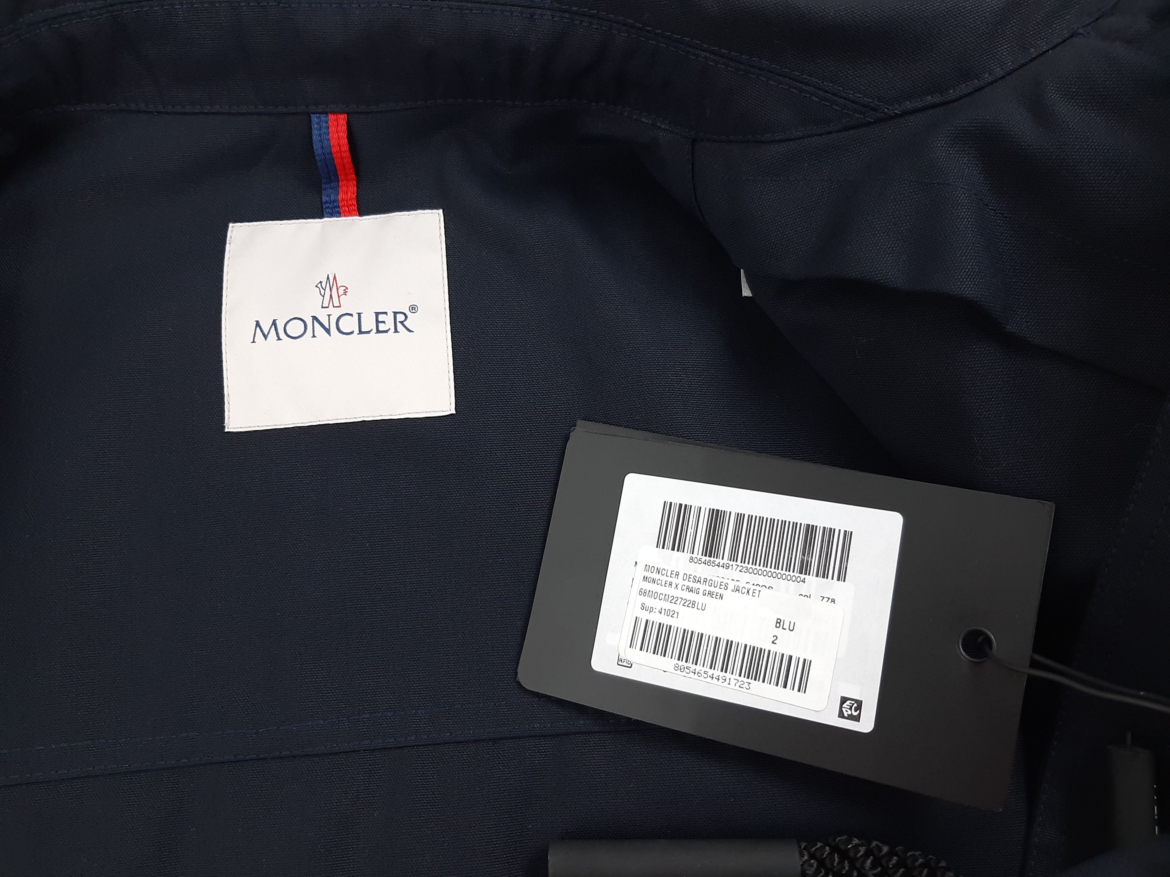 Craig Green × Moncler Moncler x Craig Green Desargues Shirt Jacket Men's Size 2 Size US M / EU 48-50 / 2 - 9 Thumbnail
