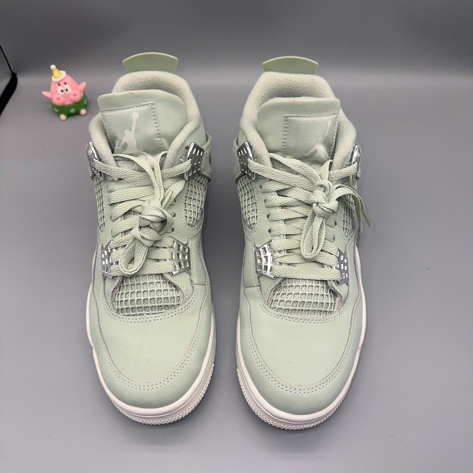 Jordan Brand Jordan AJ4 Green Beige 40.5 Size US 7.5 / EU 40-41 - 2 Thumbnail