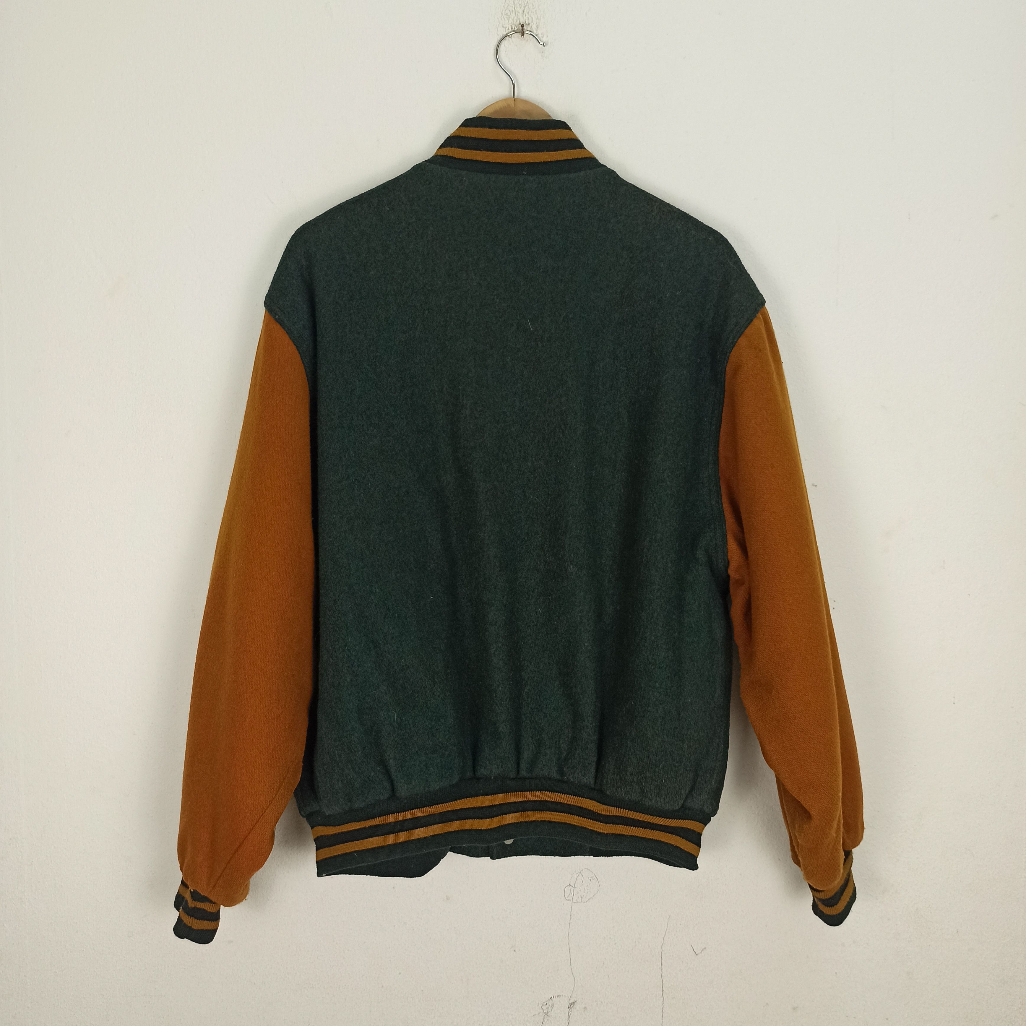 California Republic Vintage California Outerwear Wool Varsity Made In USA Size US L / EU 52-54 / 3 - 5 Thumbnail