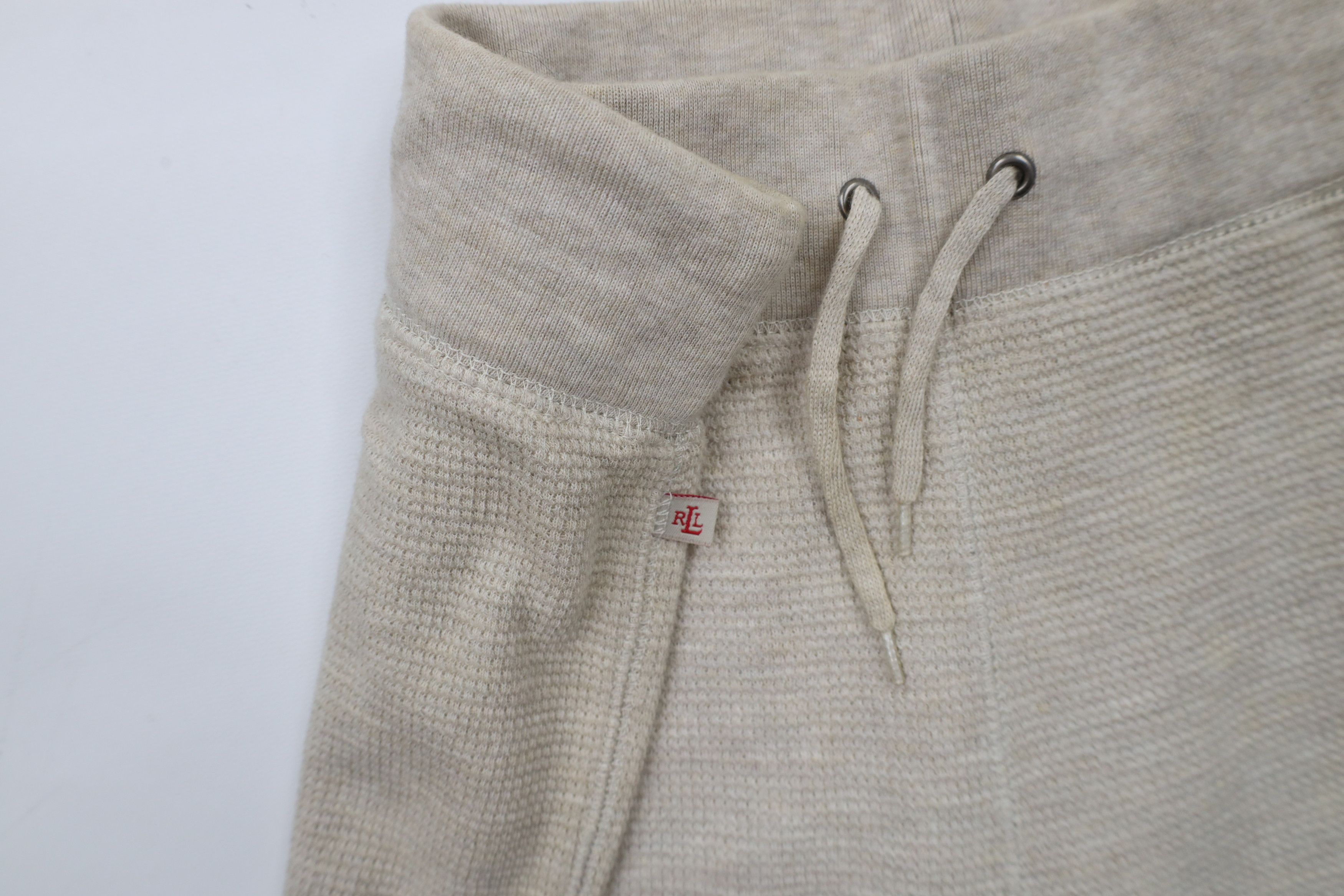 Ralph Lauren × Vintage Vintage 90s Ralph Lauren Waffle Knit Wide Leg Sweatpants Size 32" / US 10 / IT 46 - 7 Thumbnail