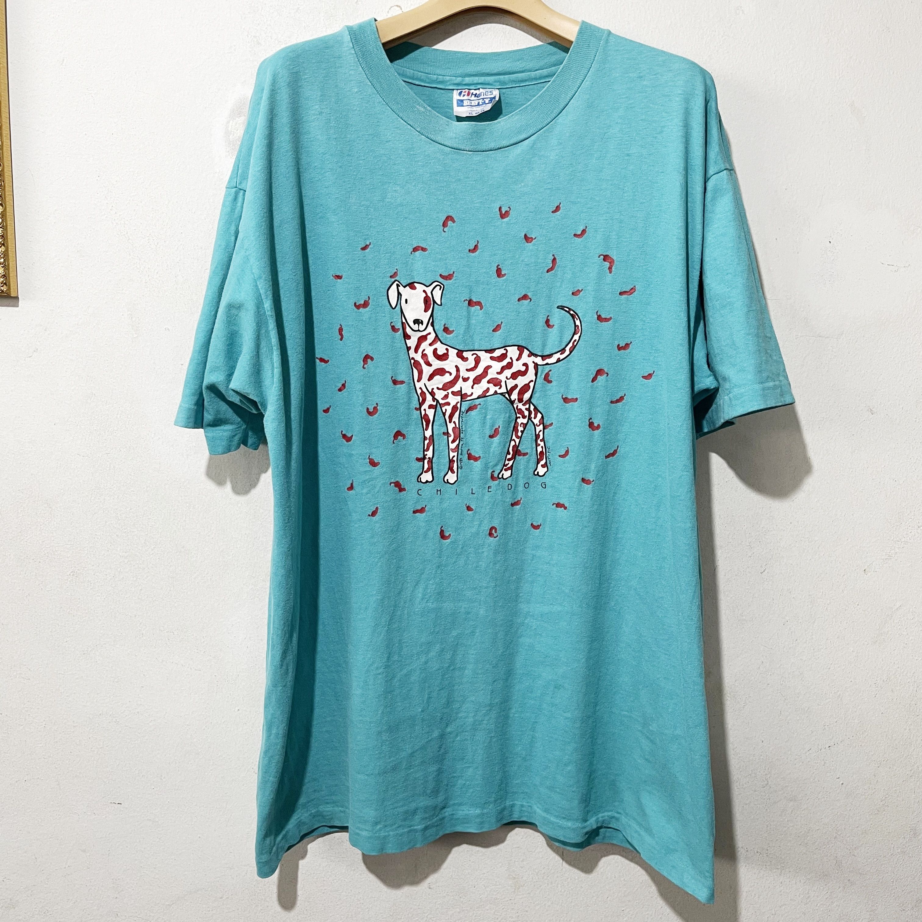 Vintage Vintage 90s Dog Shirt Size US XL / EU 56 / 4 - 1 Thumbnail