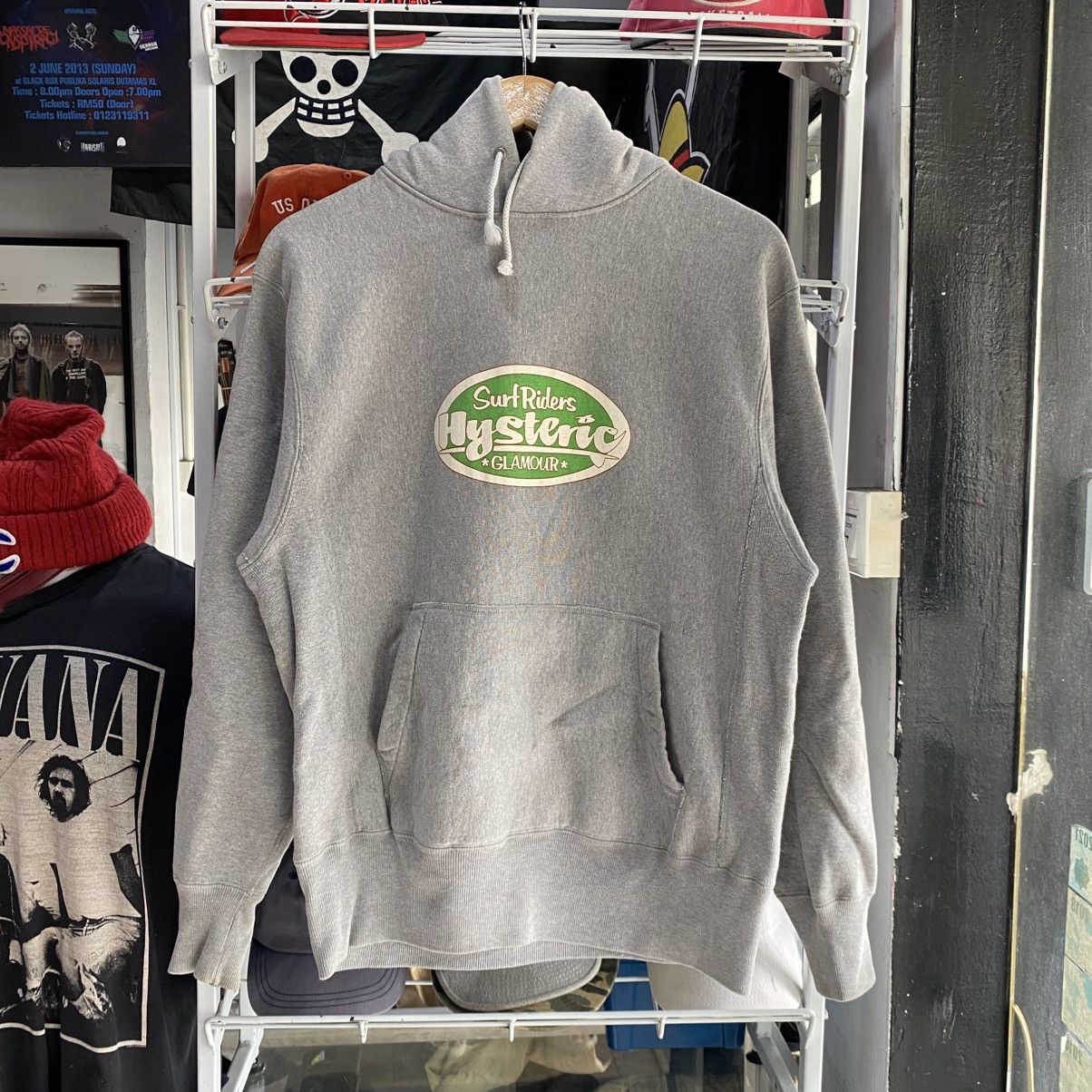 Hysteric Glamour × Japanese Brand Vtg Hysteric Glamour Surf Raider hoodies Size US M / EU 48-50 / 2 - 1 Thumbnail