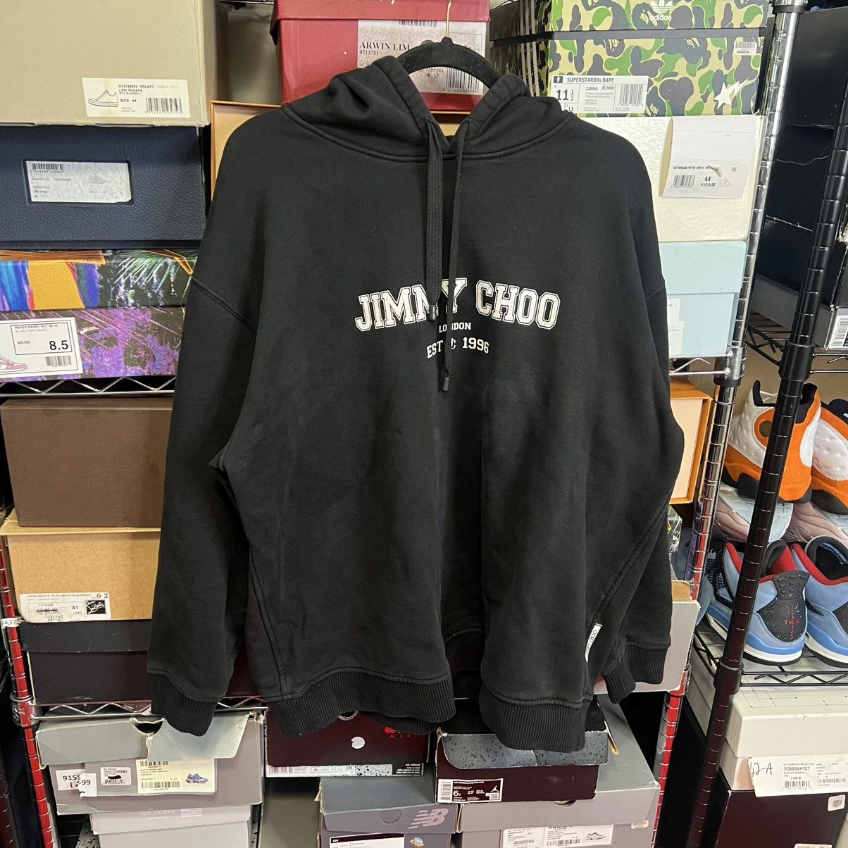 Jimmy Choo Jimmy Choo Hoodie Black Size US L / EU 52-54 / 3 - 1 Thumbnail