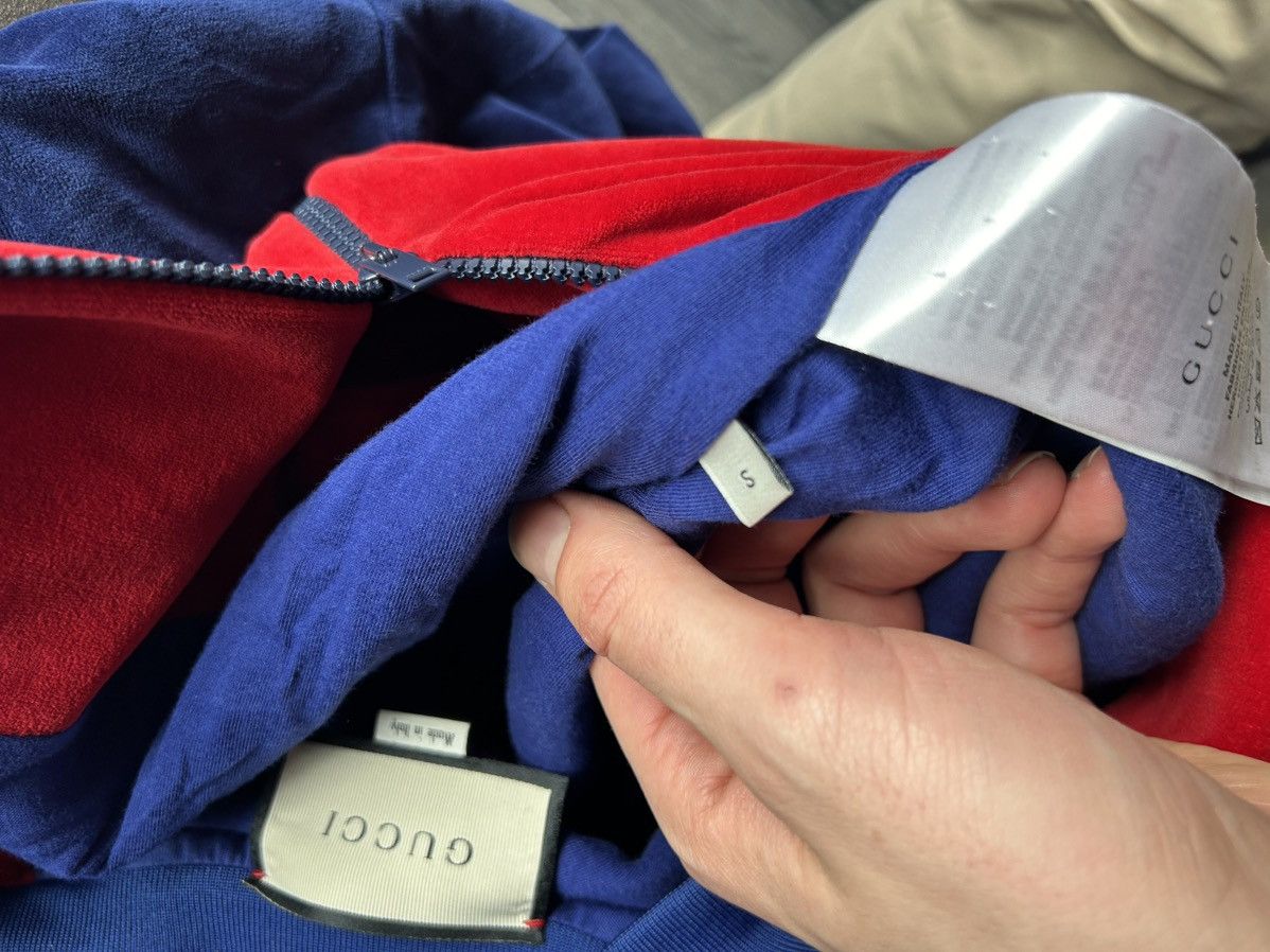 Gucci Velour Velvet Track Jacket Size US S / EU 44-46 / 1 - 9 Thumbnail
