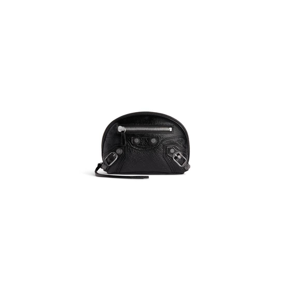 Balenciaga o1srvl11e0825 Size: OS / Le Cagole XS Cosmetic Pouch Black Size ONE SIZE - 1 Thumbnail