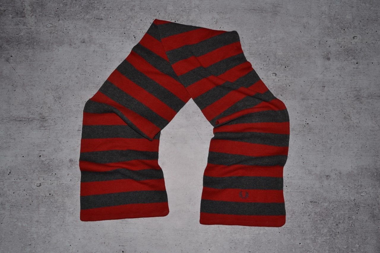 Fred Perry × Vintage Fred Perry Scarf Vintage Wool Size ONE SIZE - 5 Thumbnail