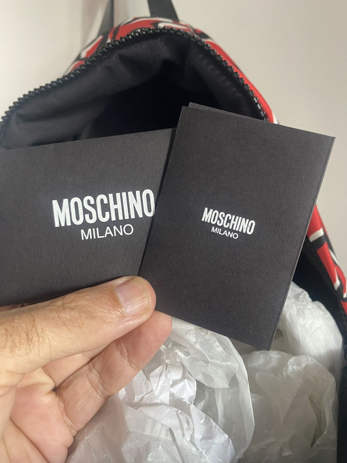 Moschino Moschino Red Monster Backpack Size ONE SIZE - 11 Thumbnail
