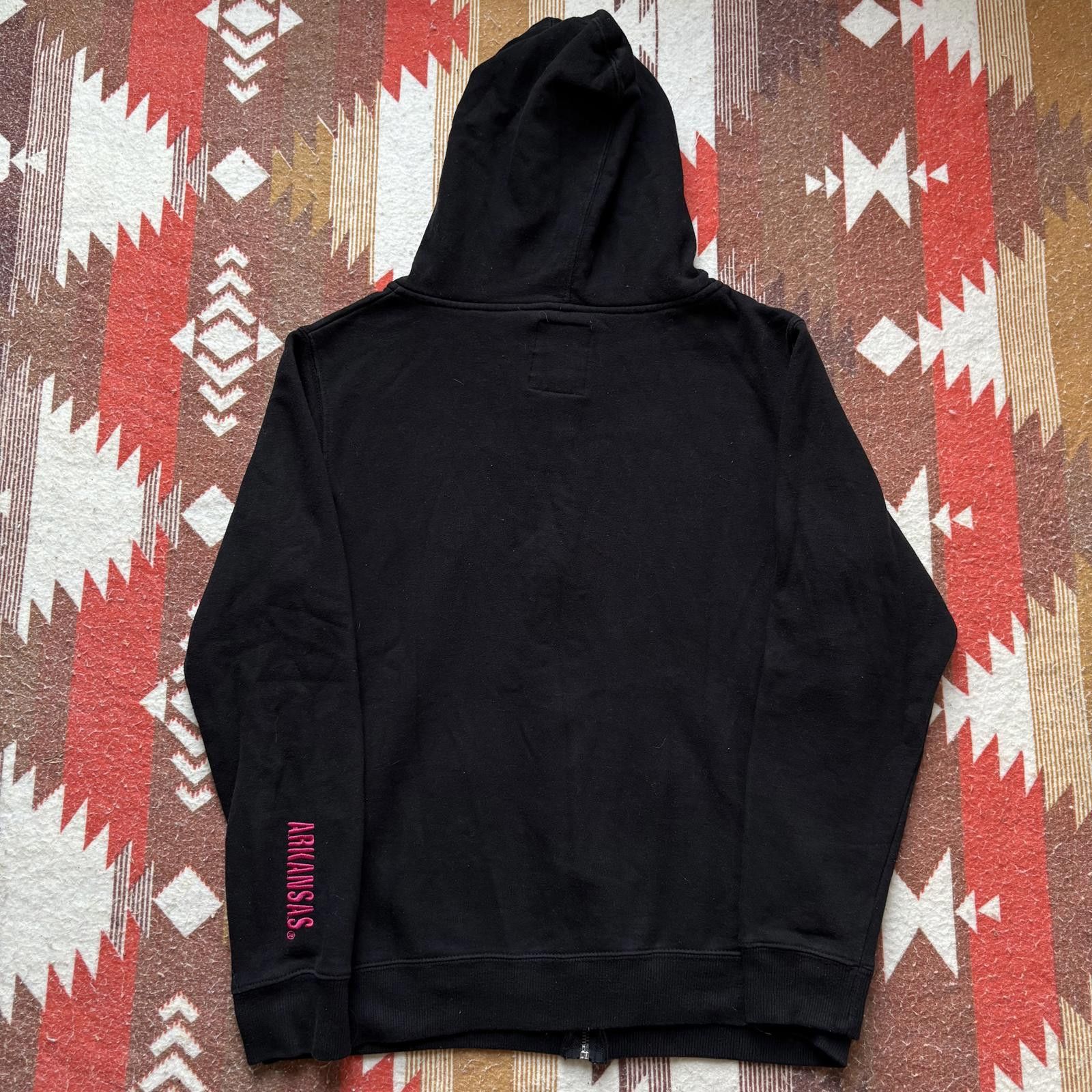Vintage Vintage Y2K Arkansas Razorbacks Polka Dots Full Zip Hoodie Size M / US 6-8 / IT 42-44 - 6 Thumbnail