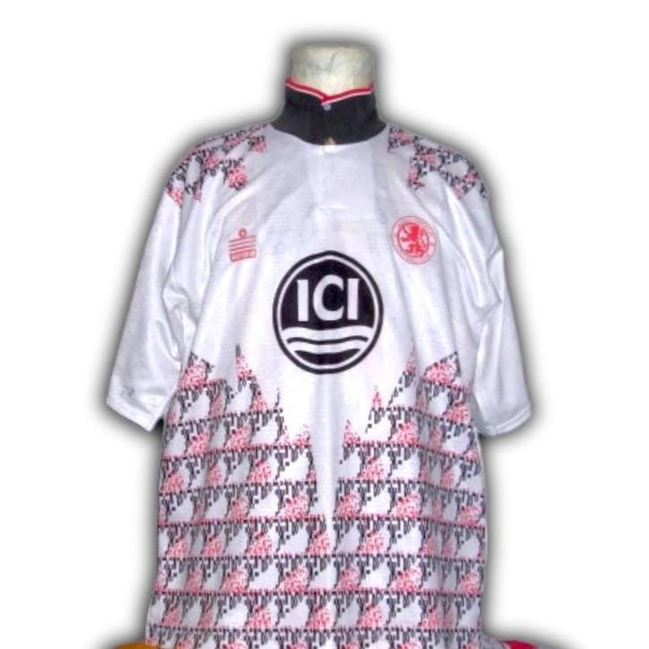 Other Middlesbrough England 1992 1993 Away shirt jersey Admiral Size US XL / EU 56 / 4 - 1 Thumbnail