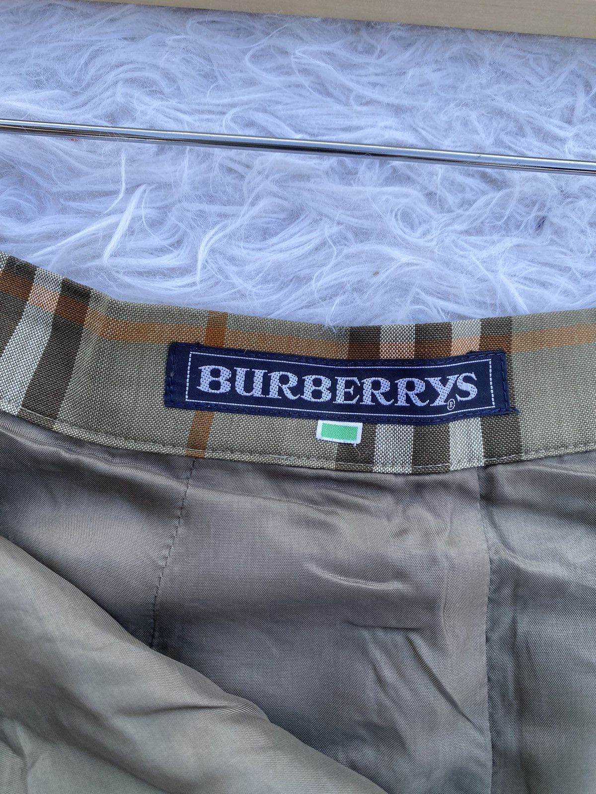 Burberry Rare Vintage 90s Burberry Checkered Midi Skirt Size 26" / US 2 / IT 38 - 9 Thumbnail