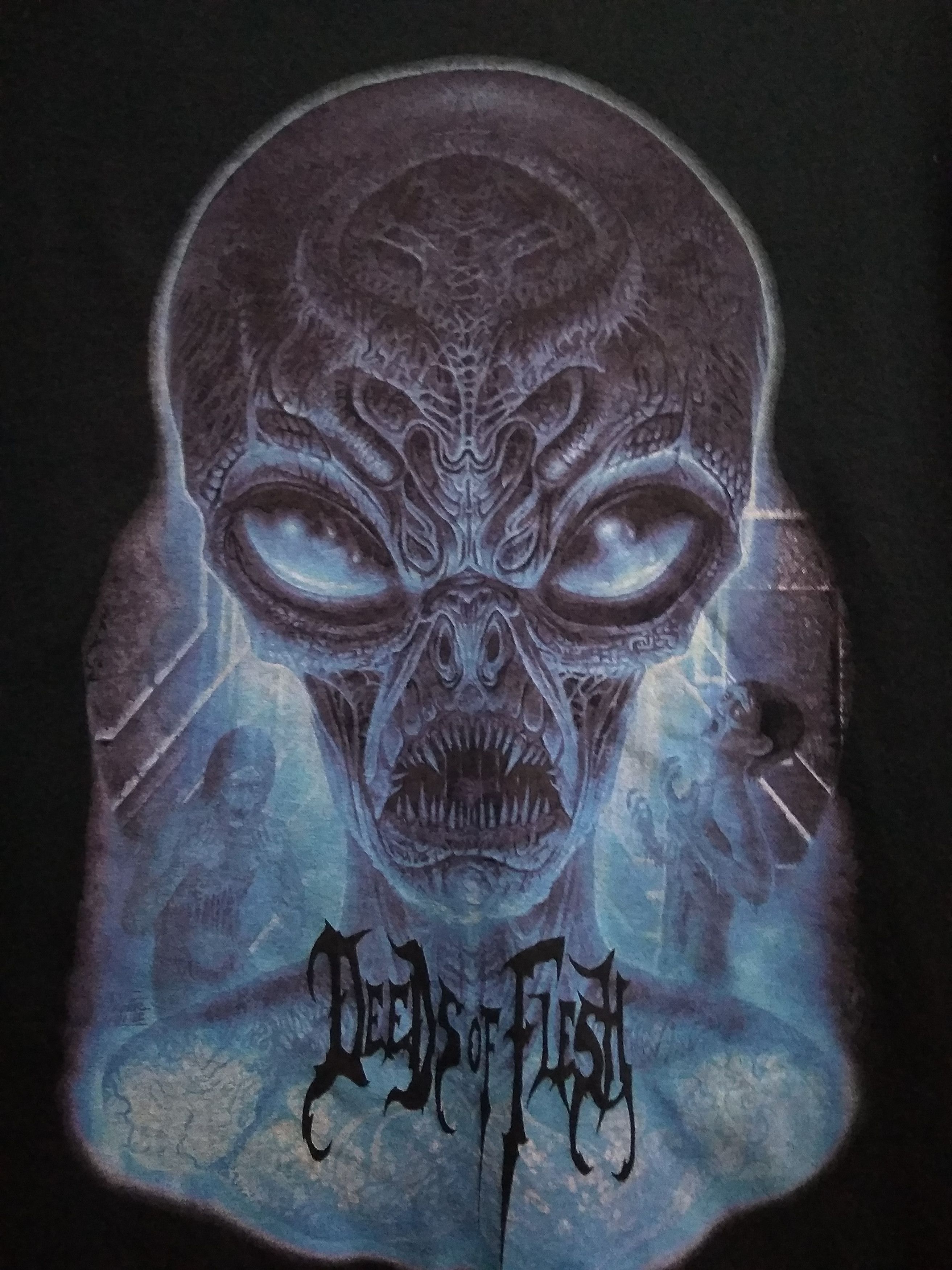 Band Tees Sick Rare Deeds of Flesh Hollow Human Husks Alien artwork Size US M / EU 48-50 / 2 - 5 Thumbnail