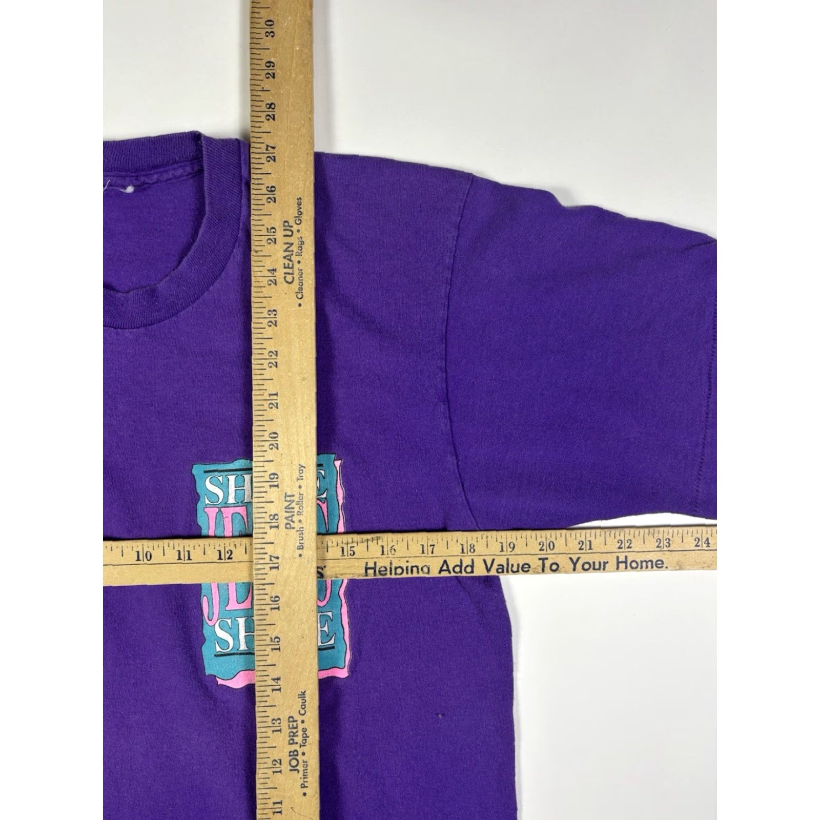 Anvil VINTAGE Anvil Shirt Men's L Purple 90s Religion God Event Church 90s American Size US L / EU 52-54 / 3 - 7 Thumbnail