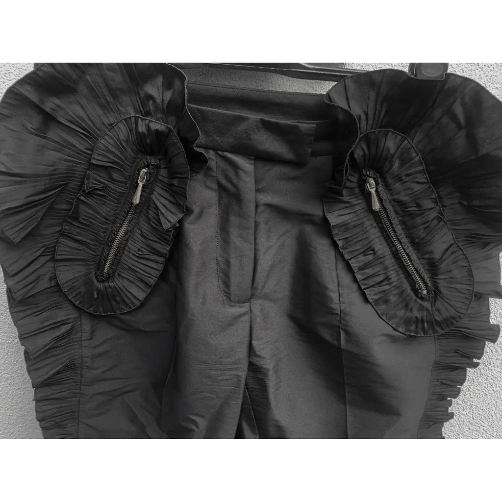 Viktor & Rolf Viktor&Rolf Black Silk Bermuda Vintage ParisFashionWeekPiece Size 27" / US 4 / IT 40 - 6 Thumbnail
