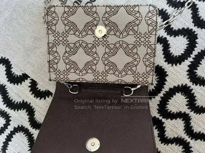 Vivienne Westwood Vivienne Westwood size os Monogrammed Big Logo Bag Size ONE SIZE - 4 Thumbnail