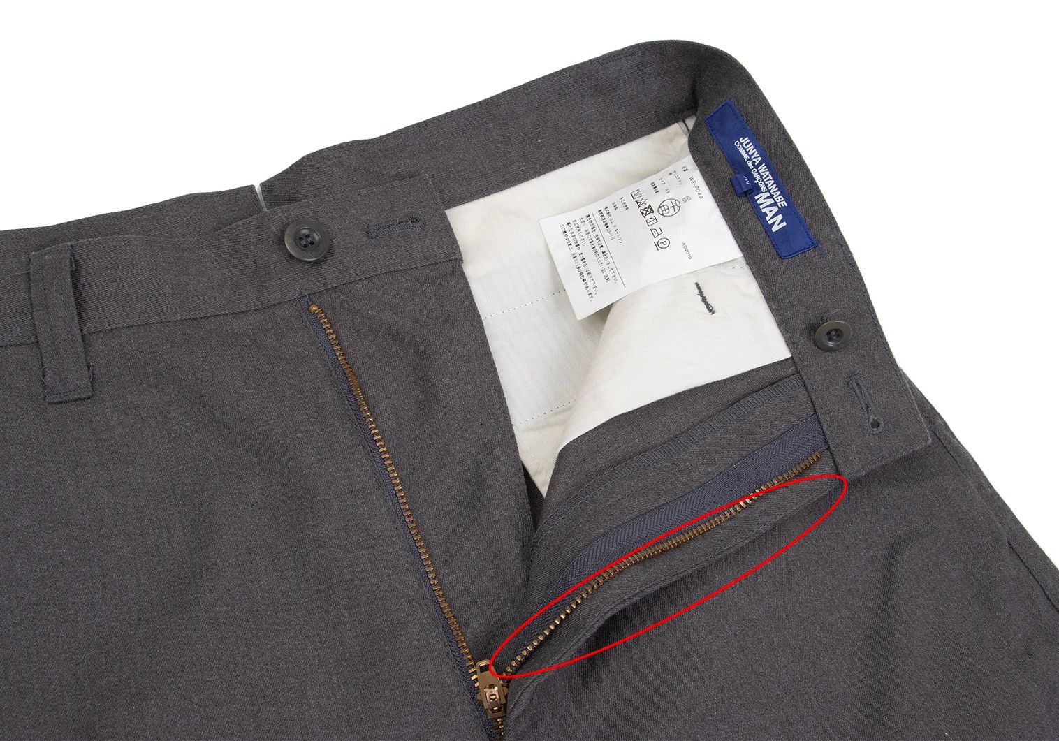 Junya Watanabe Charcoal Pleated Cotton-Polyester Pants Size XS Size US 30 / EU 46 - 6 Thumbnail