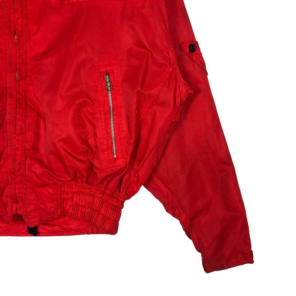 Japanese Brand 🔥BONDAGE PARACHUTE BIKER BOMBER JACKET ROUE ISSEY MIYAKE Size US L / EU 52-54 / 3 - 5 Thumbnail