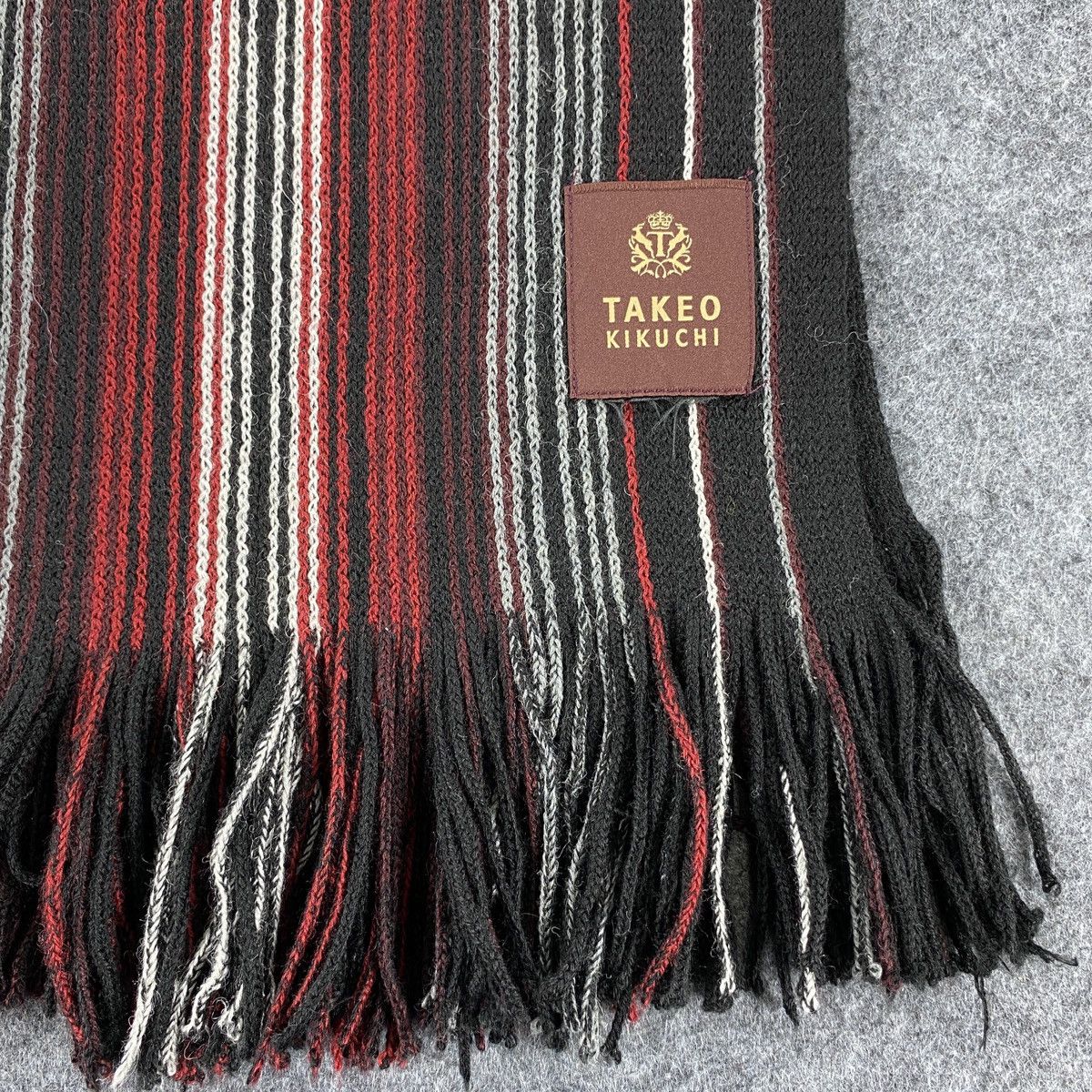 Takeo Kikuchi × Vintage Takeo Kikuchi Scarf # Muffler # Neckwear # D596 Size ONE SIZE - 2 Thumbnail