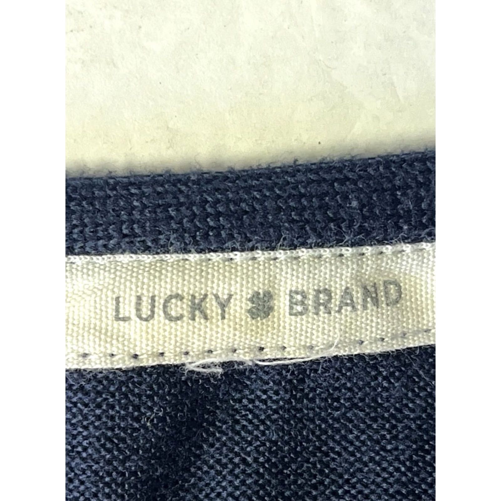 Lucky Brand Lucky Brand Womens Sleeveless Shirt Tank Blue Scoop Neck Cotton Blend M Medium See Pics Size M / US 6-8 / IT 42-44 - 5 Thumbnail