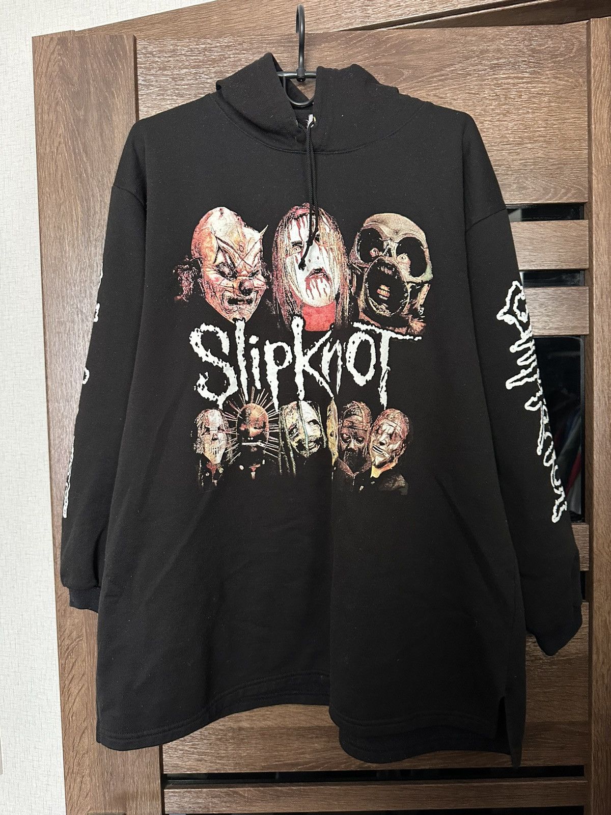 Slipknot Slipknot Band Rock Hoodie Pullover Vintage 90s Size US L / EU 52-54 / 3 - 2 Thumbnail
