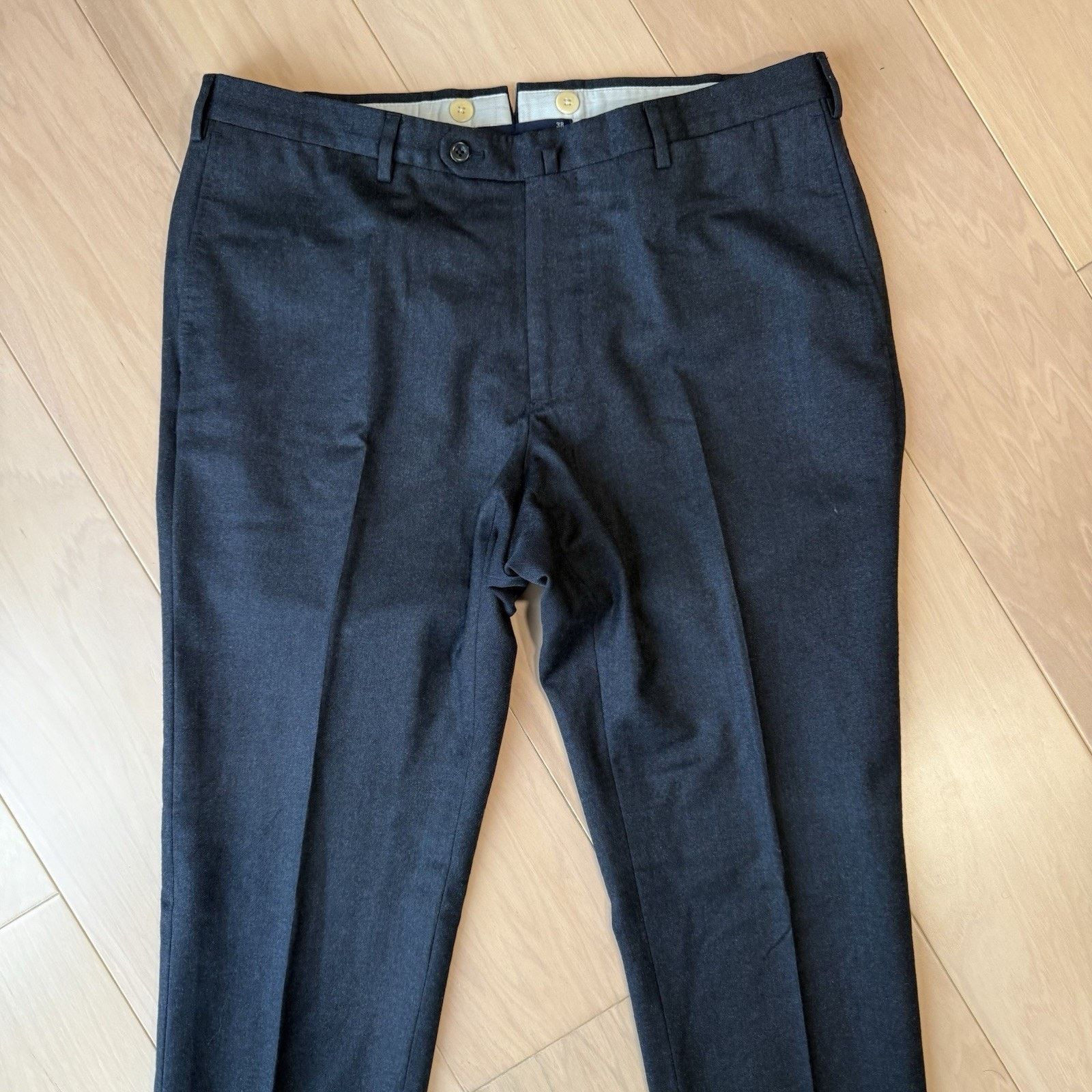 Incotex Incotex Wool Pants 38 Gray Italy Dress Trousers Designer Size US 38 / EU 54 - 3 Thumbnail