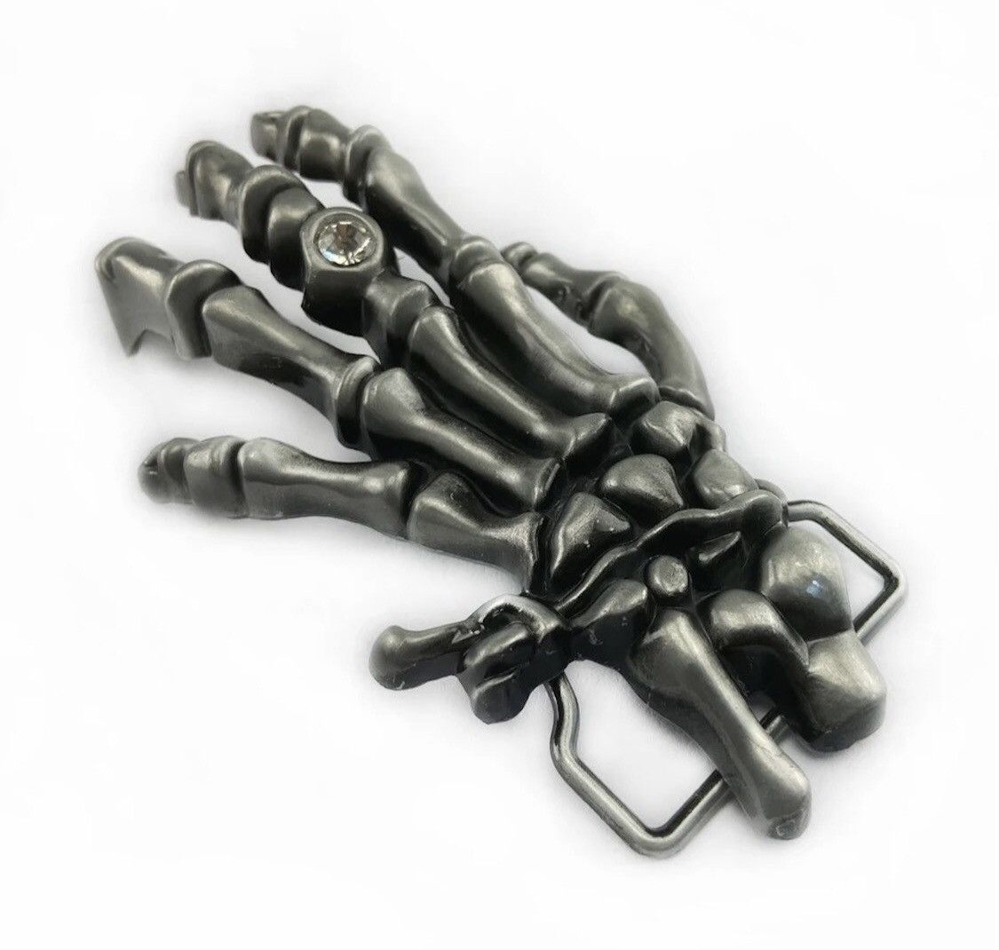Other Skull Hands Metal belt buckle ( no belt ) Size ONE SIZE - 5 Thumbnail