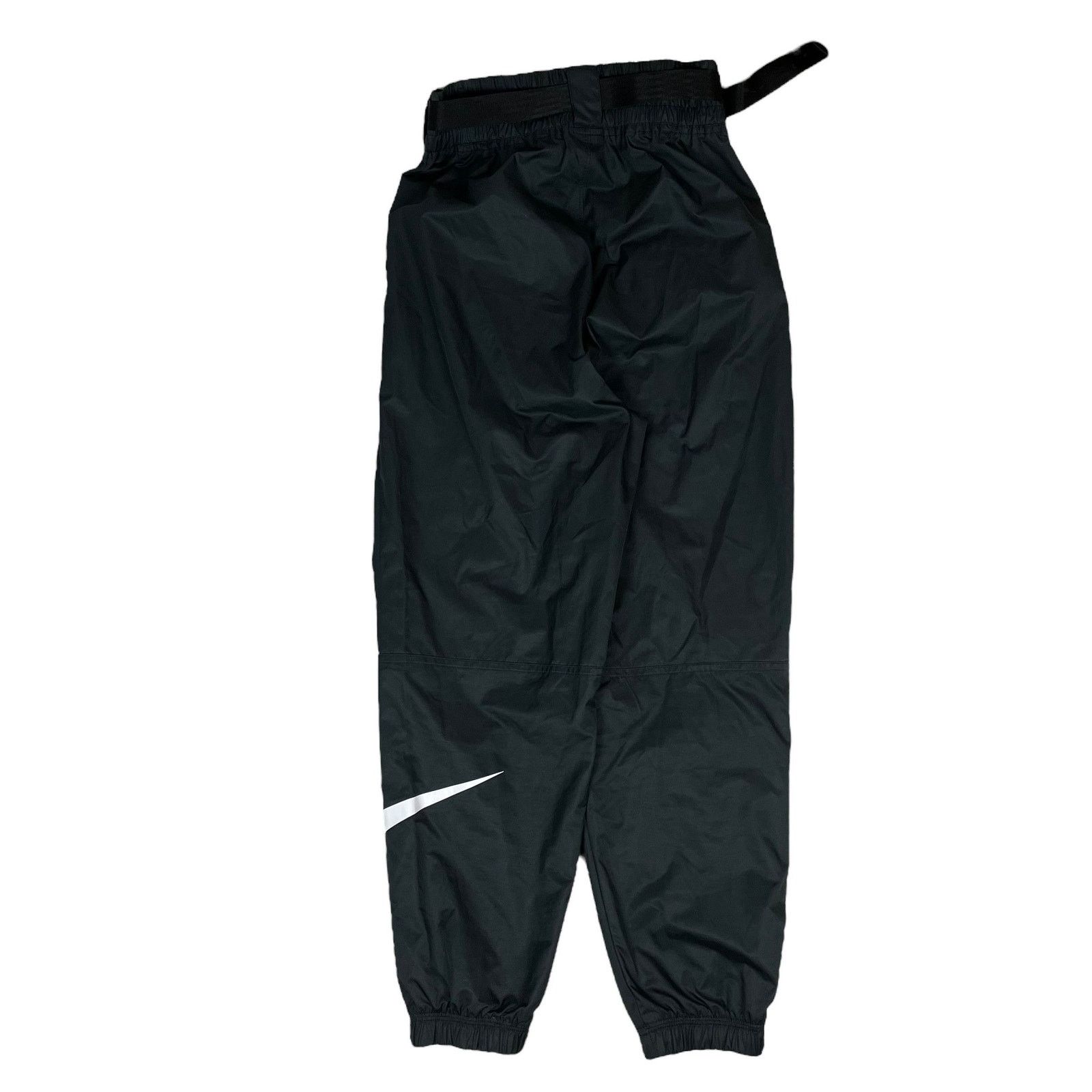 Nike Nike Sportswear Women's Black Swoosh High Rise Track Pant S Size 30" / US 8 / IT 44 - 6 Thumbnail