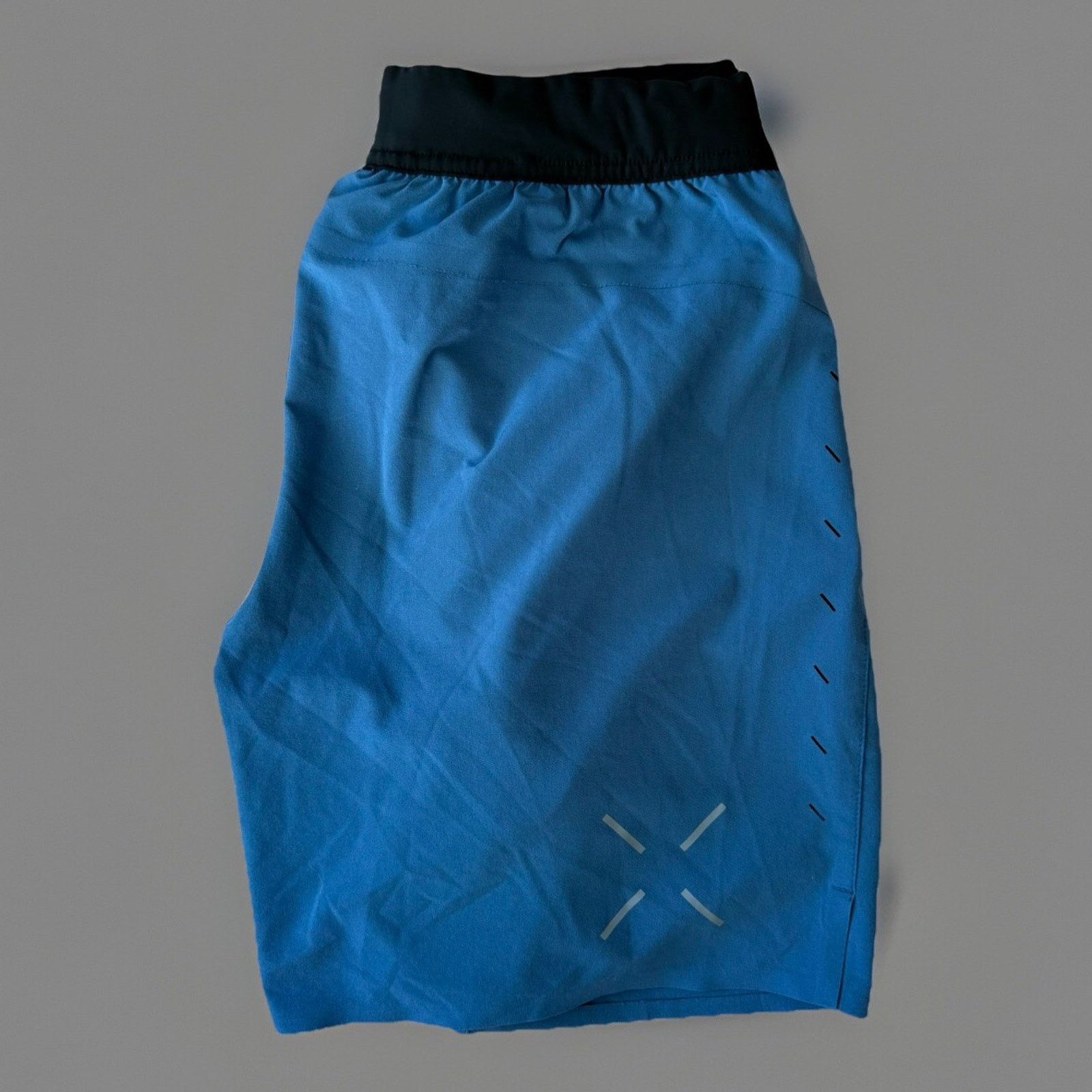 Ten Thousand Ten Thousand Interval Shorts Blue Workout Comfy Athleisure Size US 28 / EU 44 - 1 Thumbnail
