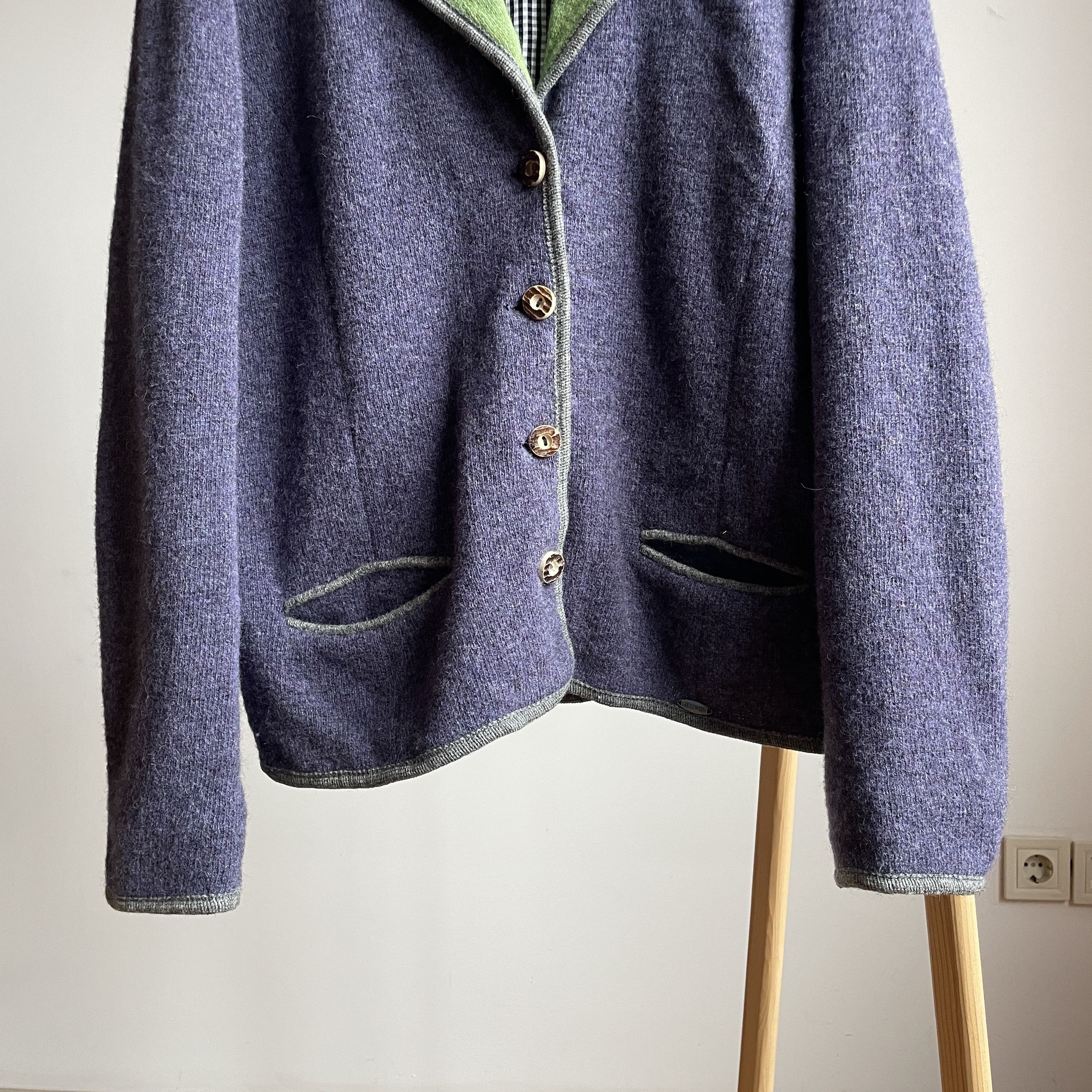GIESSWEIN Giesswein Vision Walk Austrian Womens Virgin Wool Blazer Size XL / US 12-14 / IT 48-50 - 6 Thumbnail