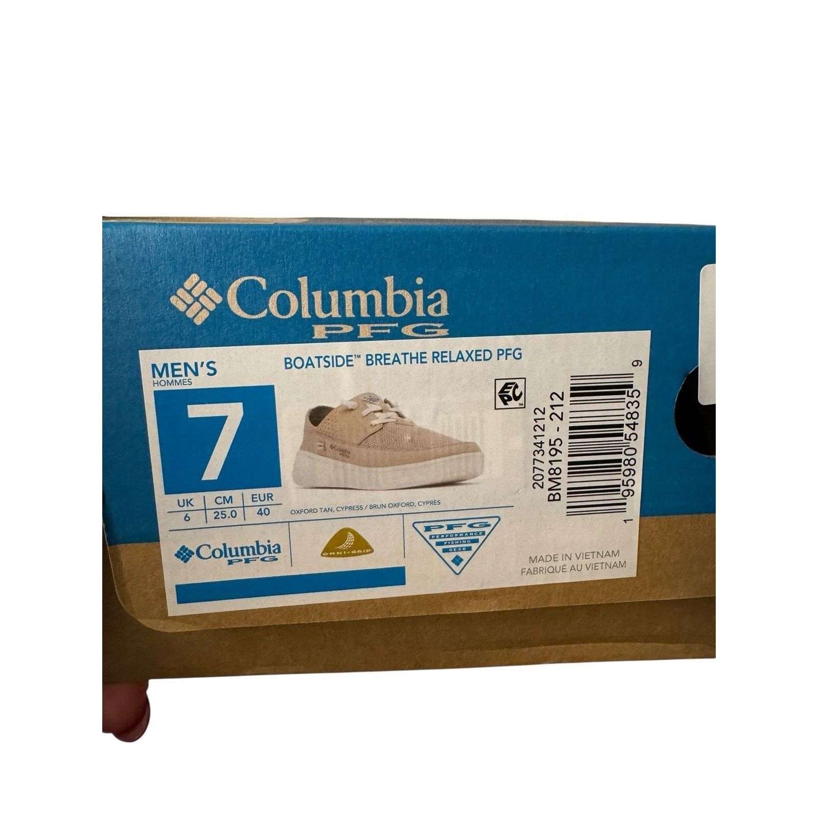 Columbia Columbia NEW PFG Boatside Shoes Neutral Tan Lightweight Size US 7 / EU 40 - 8 Thumbnail