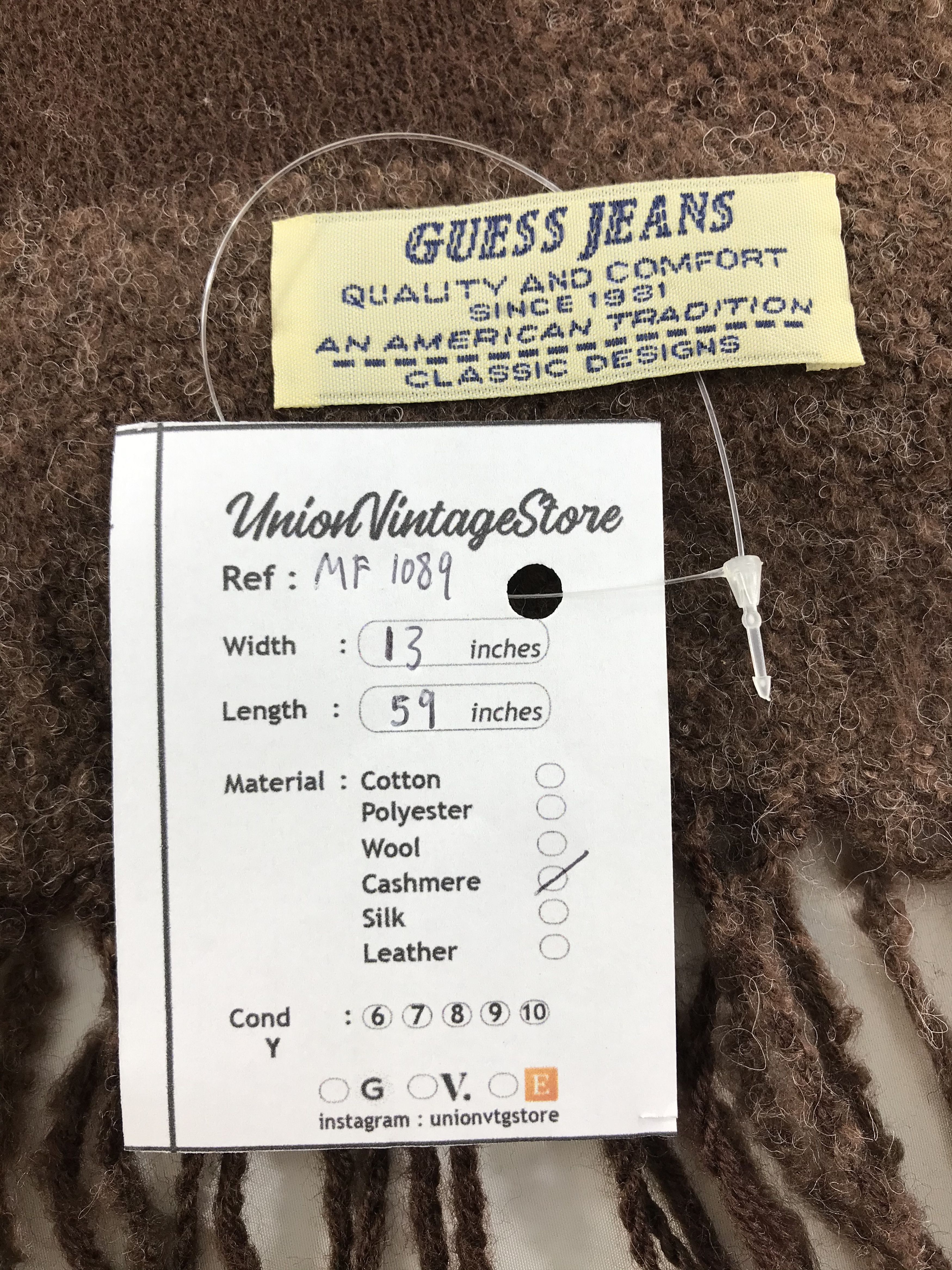 Guess Vintage Guess Scarf/Muffler/Neckwear MF1089 Size ONE SIZE - 4 Thumbnail