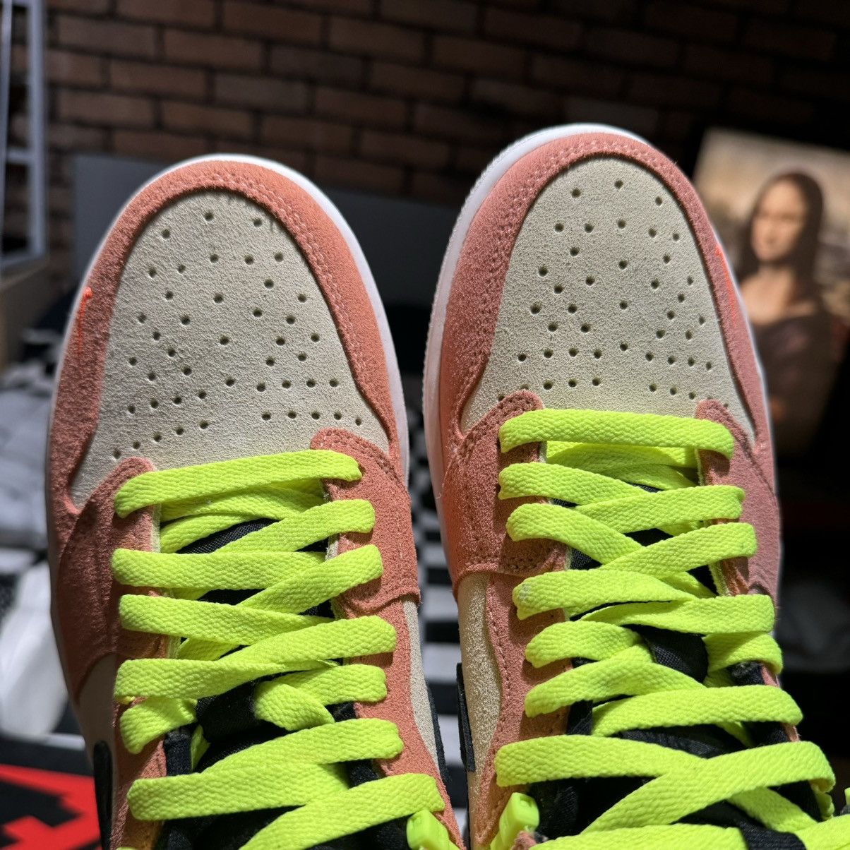 Jordan Brand NEW JORDAN 1 SWITCH APRICOT LEMON DROP 9.5US Size US 9.5 / EU 42-43 - 10 Thumbnail