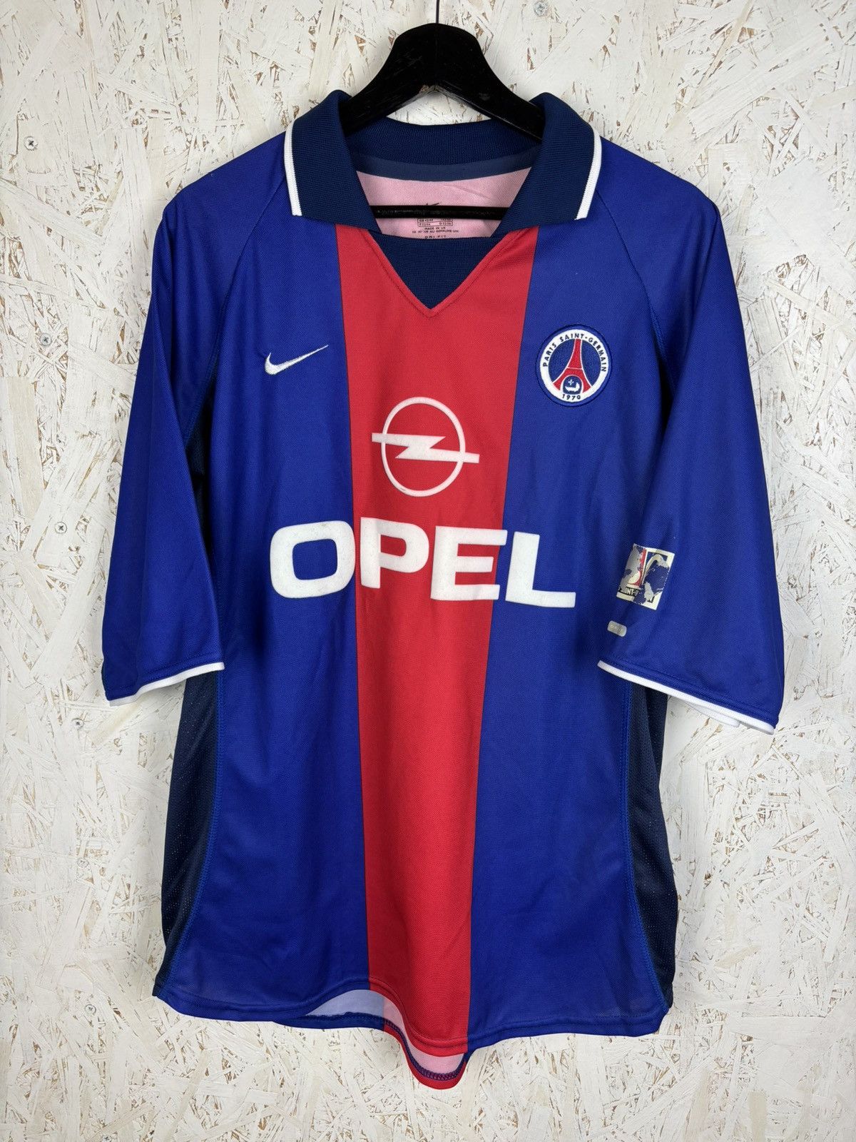 Nike 00s Nike PSG Paris Saint Germain 2000/01 Home Kit Jersey L Size US L / EU 52-54 / 3 - 1 Thumbnail