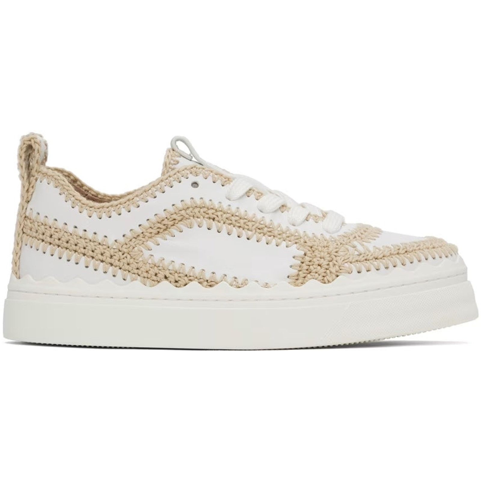 Chloe Lauren Sneakers 101 In White US10/EU40