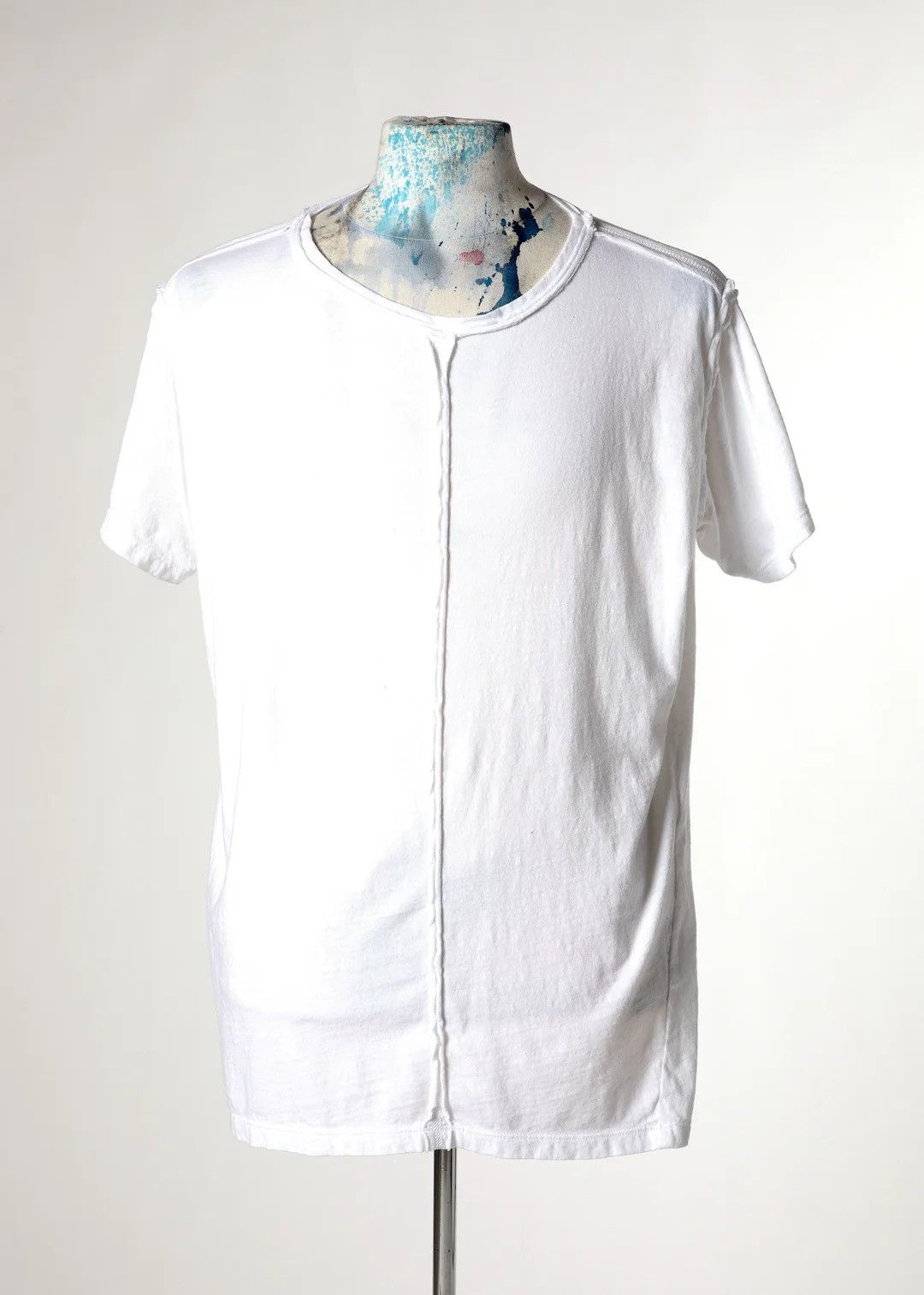 Greg Lauren Greg Lauren Split Crew Neck Tee Size US M / EU 48-50 / 2 - 1 Thumbnail