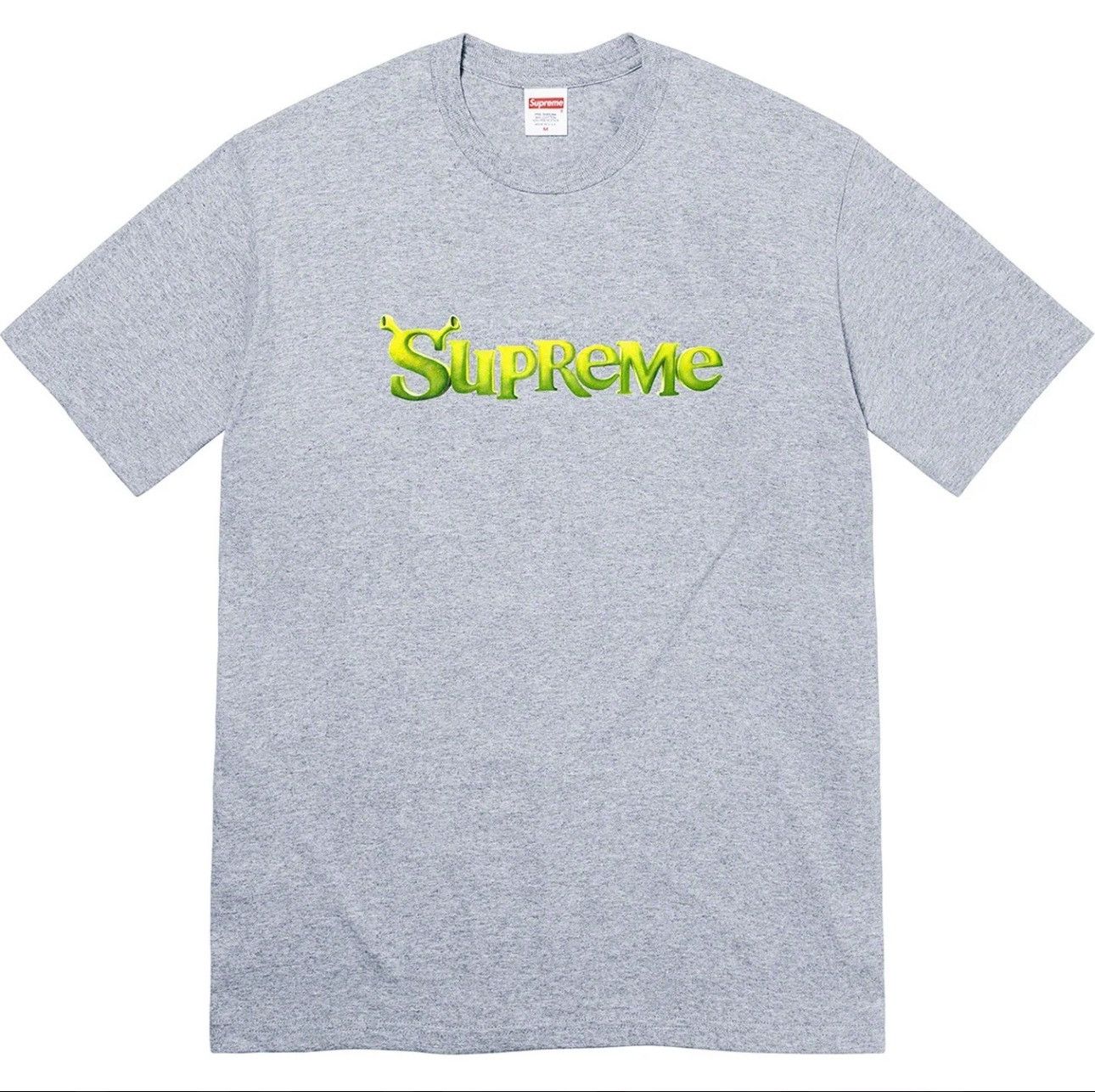 Supreme Supreme FW21 Shrek Tee - Grey Small Size US S / EU 44-46 / 1 - 1 Thumbnail