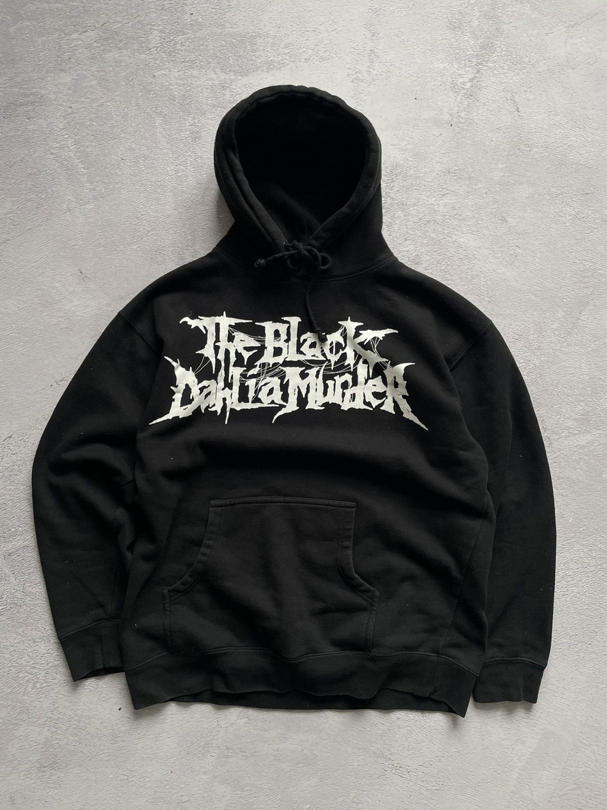 Vintage Vintage Hoodie The Black Dalhia Murder 00’s Big Logo Y2K Size US L / EU 52-54 / 3 - 8 Thumbnail