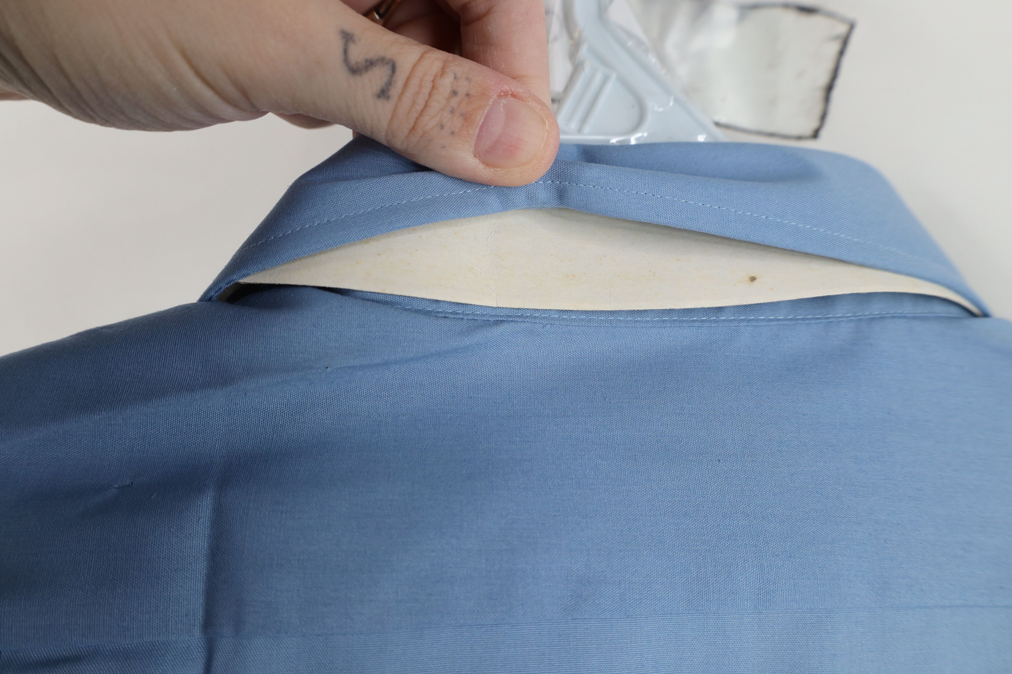 Vintage Deadstock Vintage 80s 90s Streetwear Button Shirt Blue Size US M / EU 48-50 / 2 - 10 Thumbnail