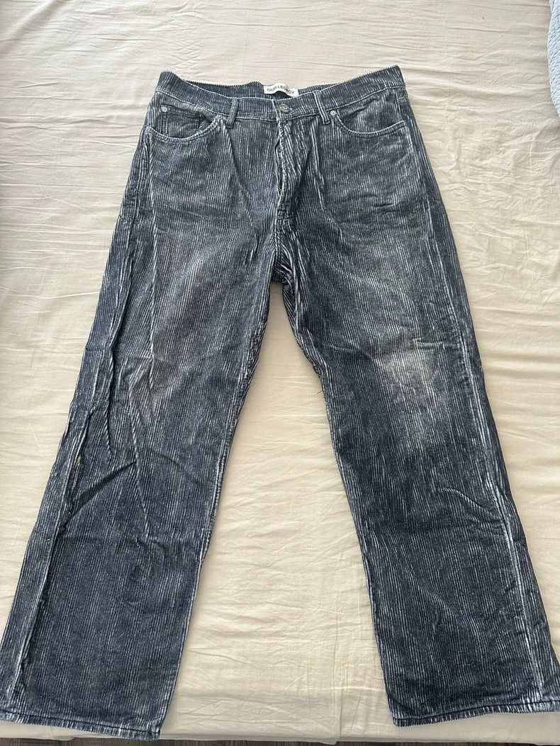 Our Legacy our legacyGrey striped trousers 2505-Nextarrow Size US 32 / EU 48 - 5 Thumbnail