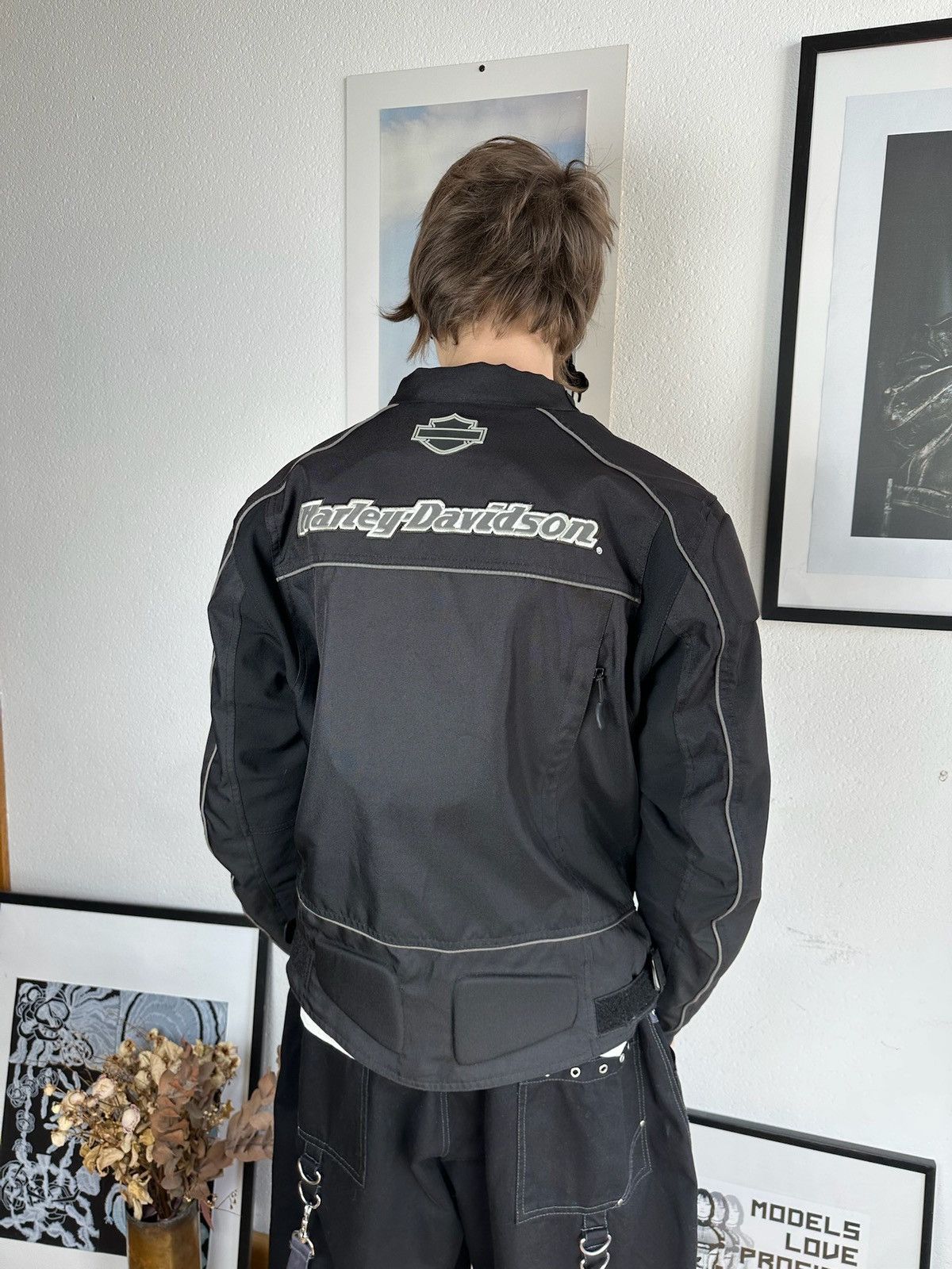Harley Davidson × Vintage Y2K Vintage Harley Davidson Jacket Embroidery Big Logo Size US M / EU 48-50 / 2 - 13 Thumbnail