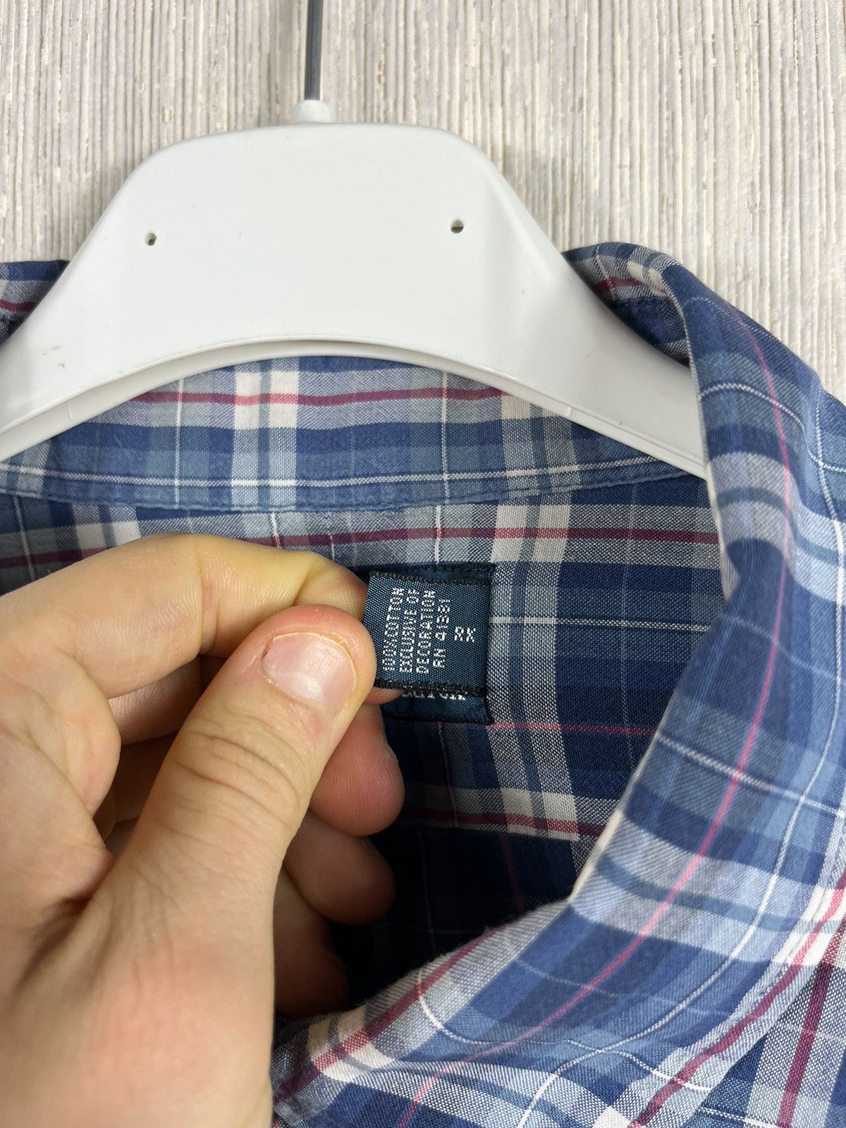 Polo Ralph Lauren × Ralph Lauren × Vintage Vintage 90s Polo Ralph Lauren checked plaid shirt small logo Size US XXL / EU 58 / 5 - 15 Thumbnail