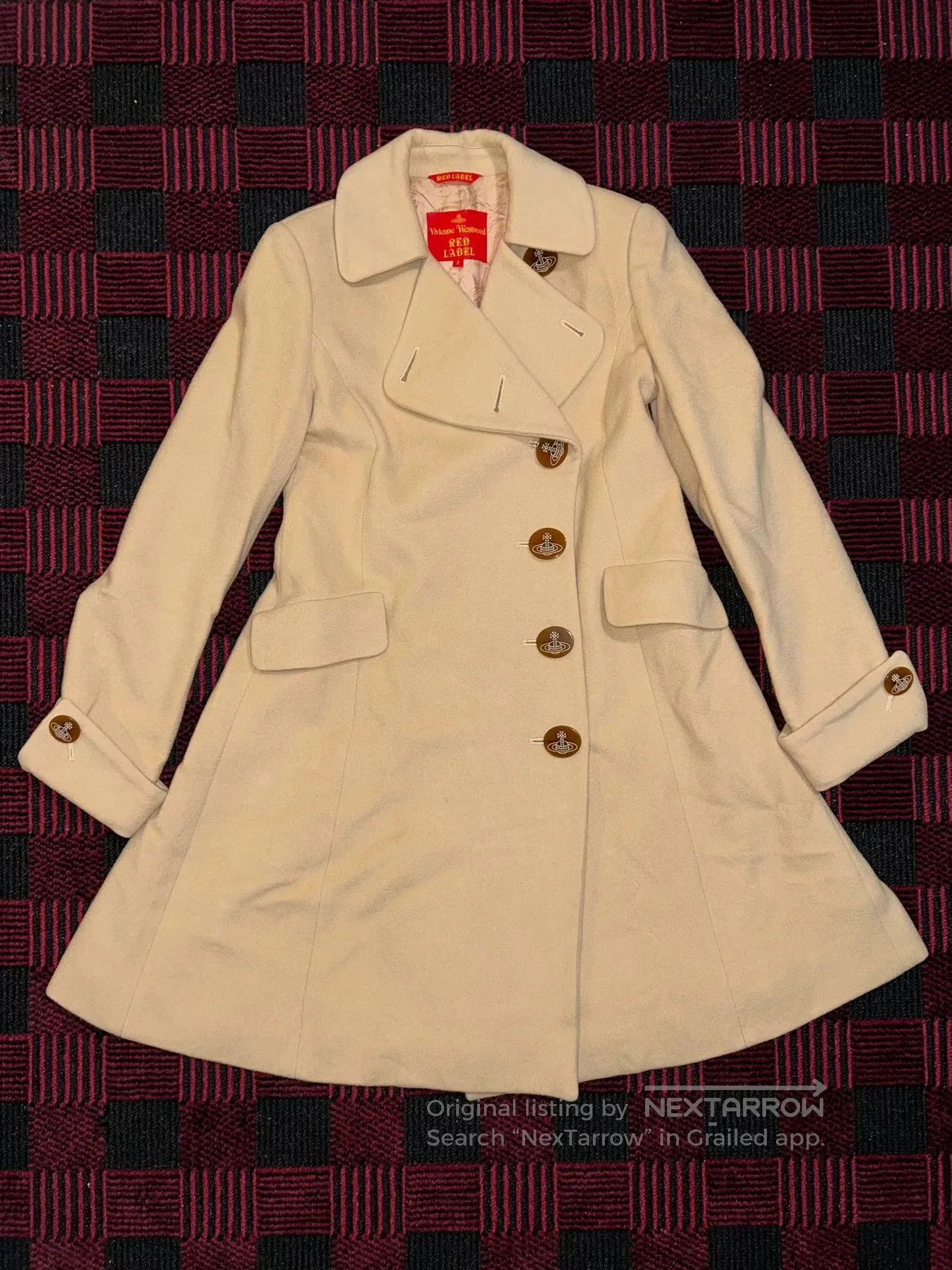 Vivienne Westwood vivienne westwood beige wool coat. Size M / US 6-8 / IT 42-44 - 3 Thumbnail
