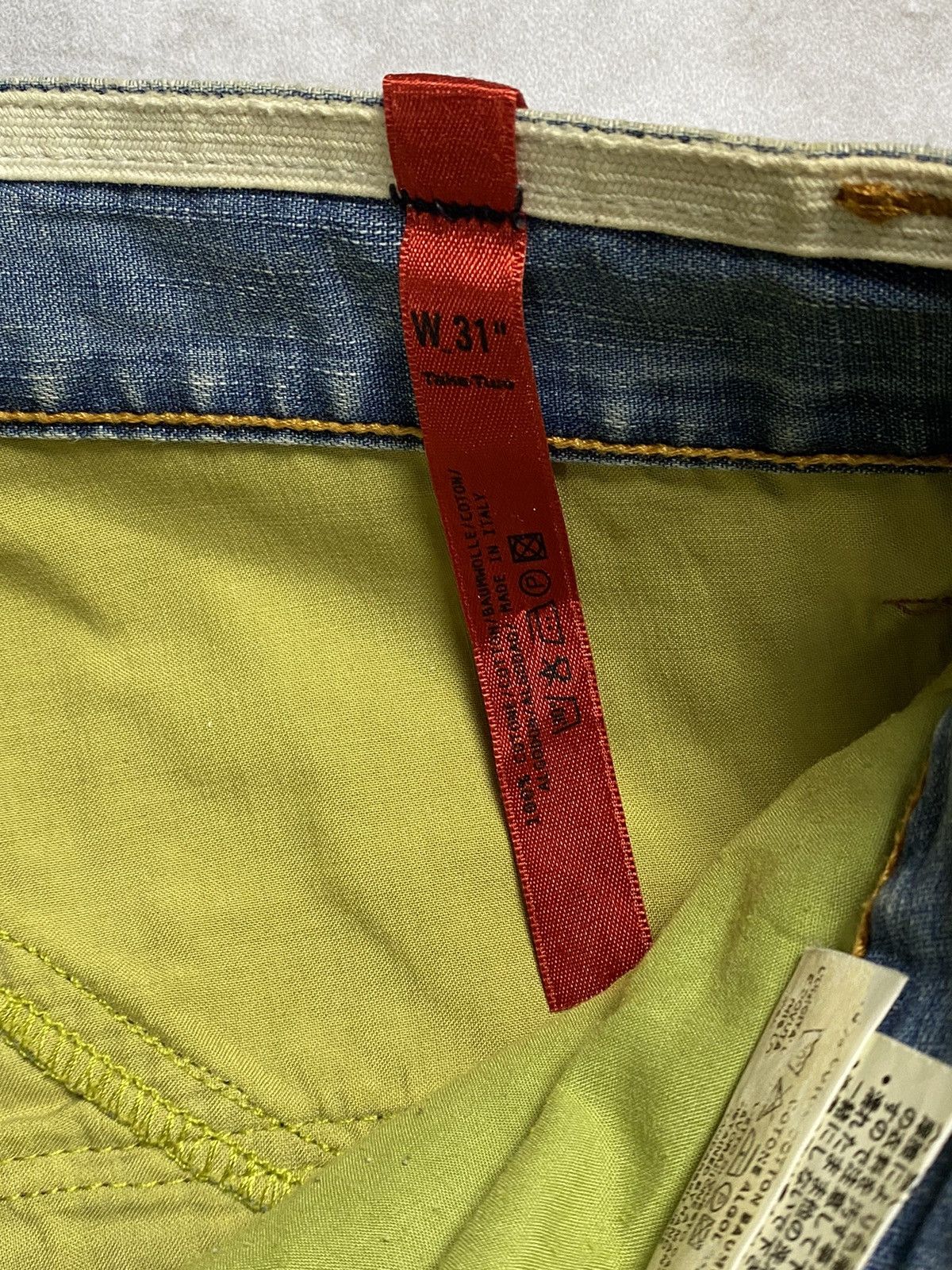 If Six Was Nine × Japanese Brand × Le Grande Bleu (L.G.B.) Take Two Boro Denim Jeans Size US 31 - 10 Thumbnail