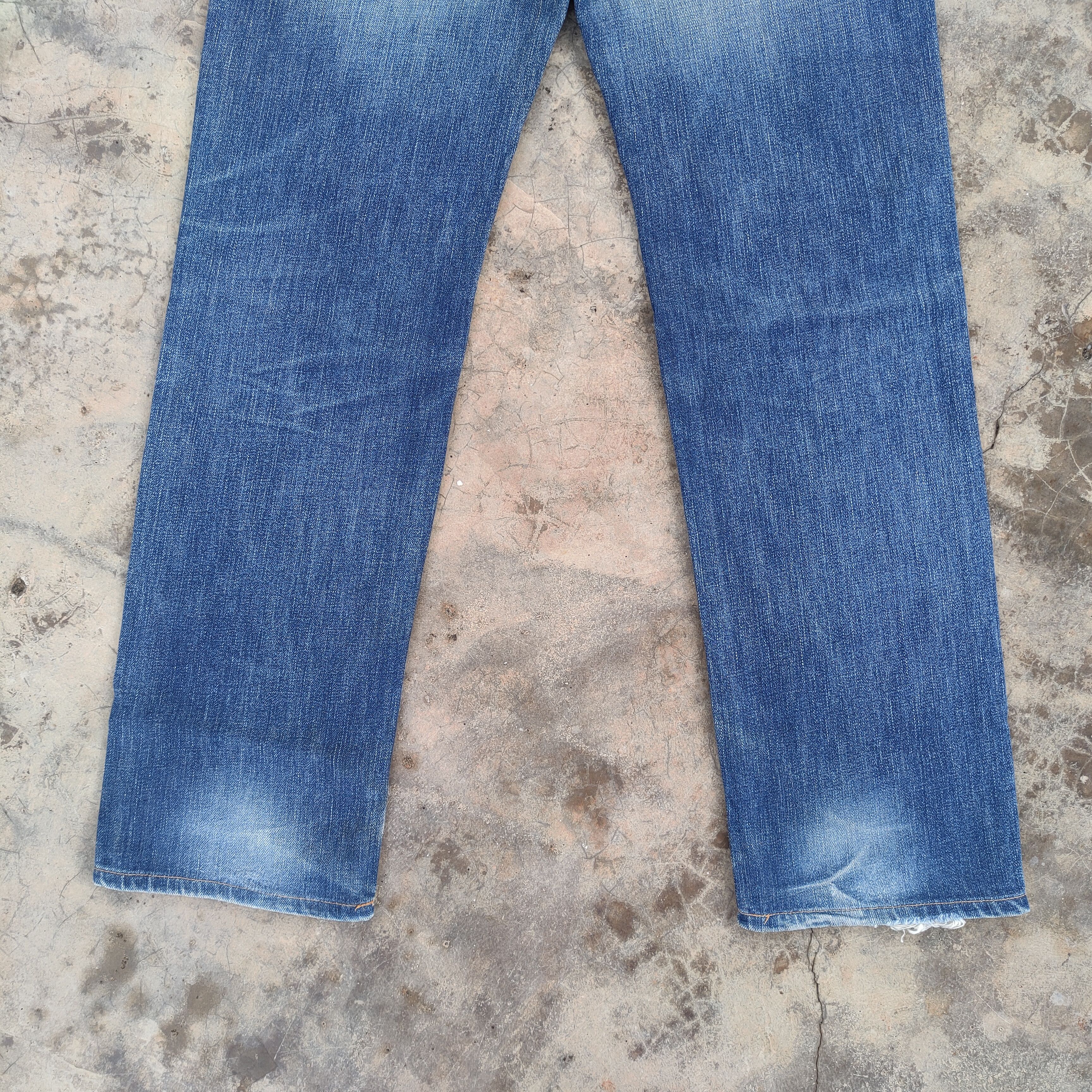 Jean × Levi's VINTAGE LEVI'S 702 RIPPED JEANS DENIM PANTS Size US 30 / EU 46 - 10 Thumbnail