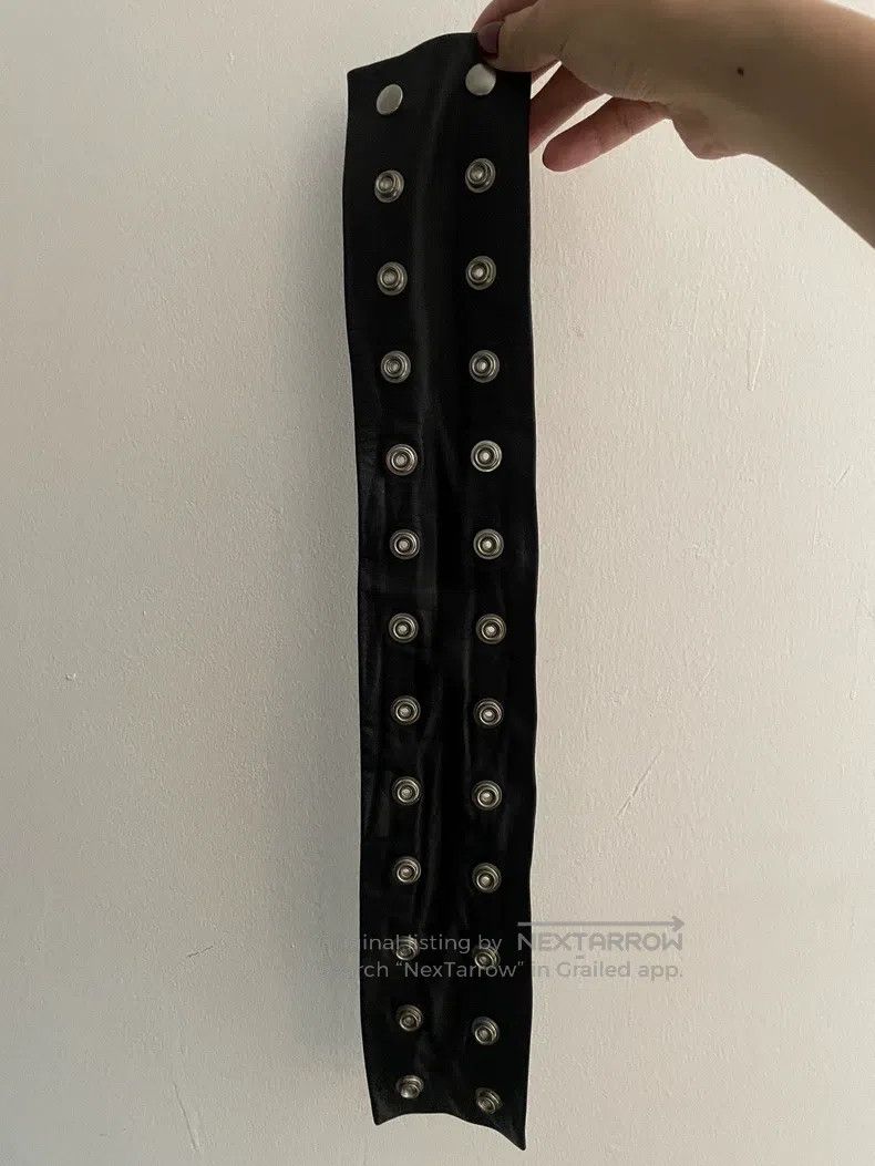 Rick Owens Rick Owens Studded Leather Choker Size ONE SIZE - 2 Thumbnail