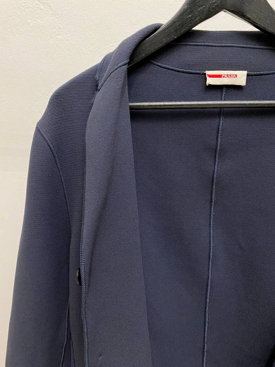 Prada Casual Classic Stretch Polyamide Blazer Jacket Y2K