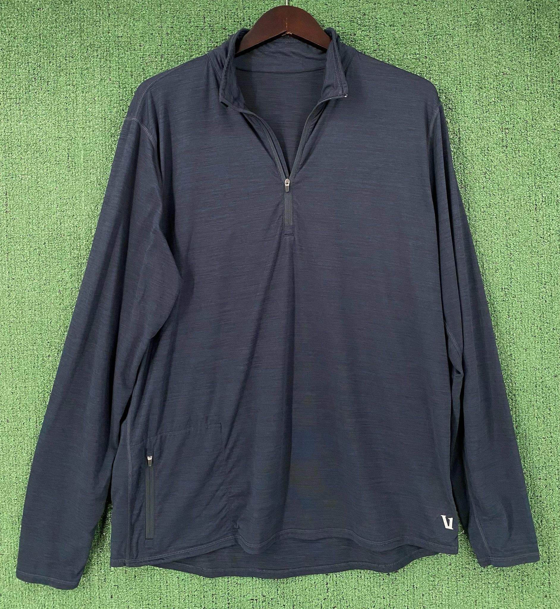 Vuori Vuori Ease Performance Pullover Half Zip Shirt w/ Pocket XL Size US XL / EU 56 / 4 - 1 Thumbnail