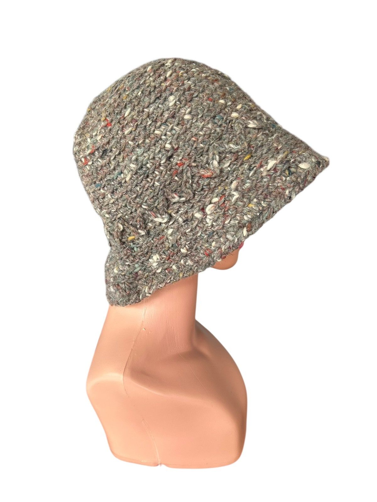 Kapital Crochet Knitted Handmade Bucket Hats wool Size ONE SIZE - 4 Thumbnail