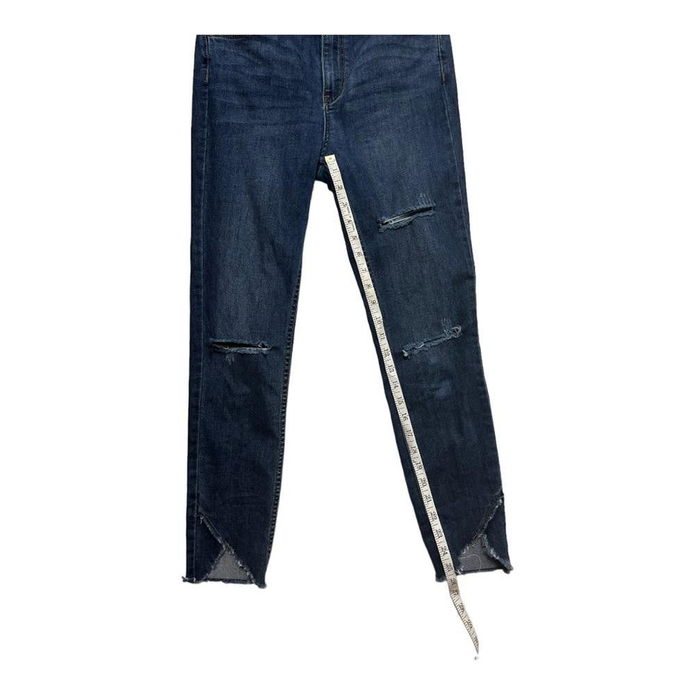 Free People Free People l Garden Party Cross Hem Skinny Jeans Size 28 Size 28" / US 6 / IT 42 - 6 Thumbnail