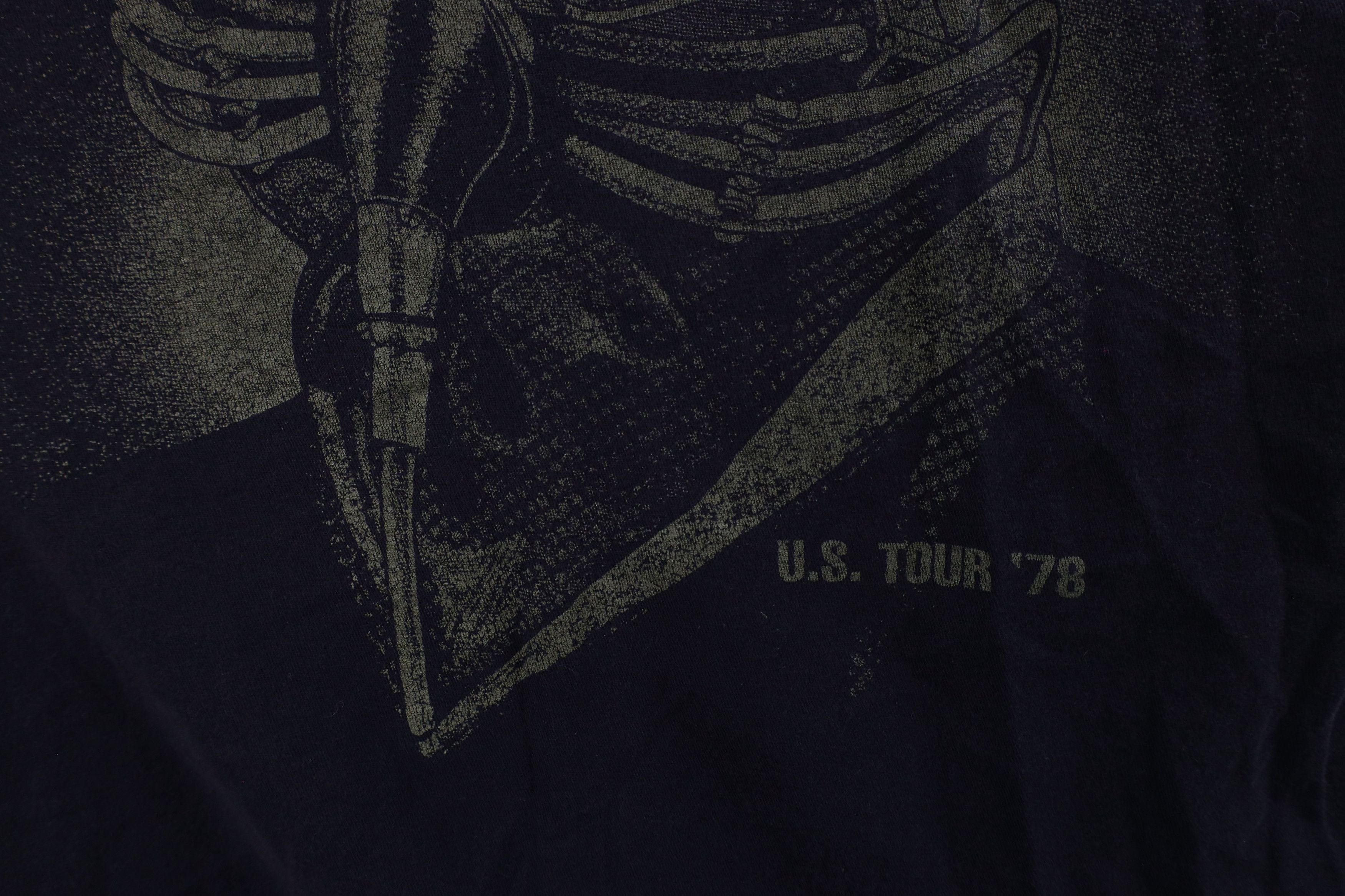 Vintage Retro Faded 1978 US Tour Black Sabbath Band T-Shirt Black Size US M / EU 48-50 / 2 - 6 Thumbnail