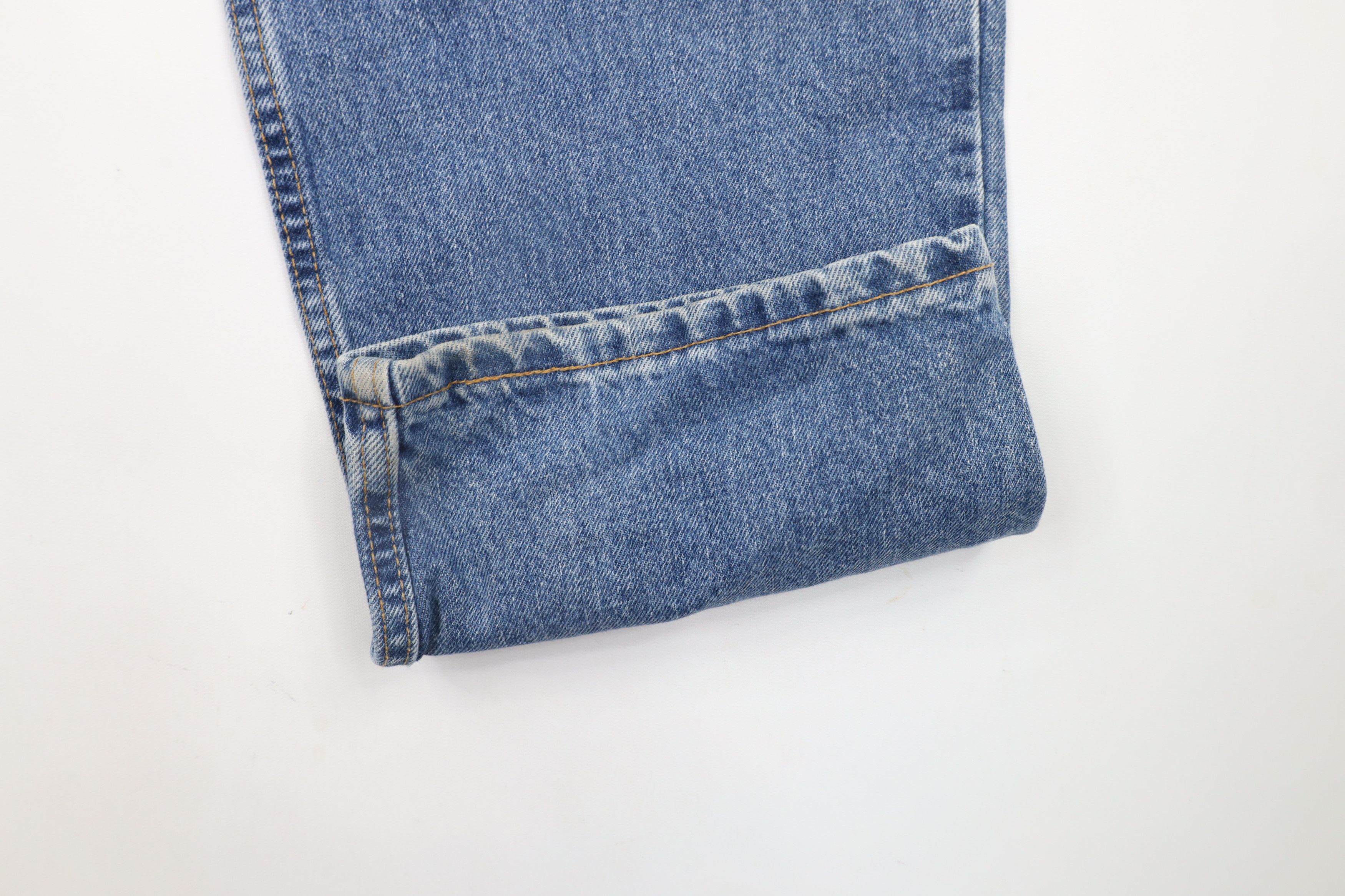 Levi's × Vintage Vintage 90s Levis 550 Relaxed Fit Denim Jeans Blue USA Size US 38 / EU 54 - 6 Thumbnail